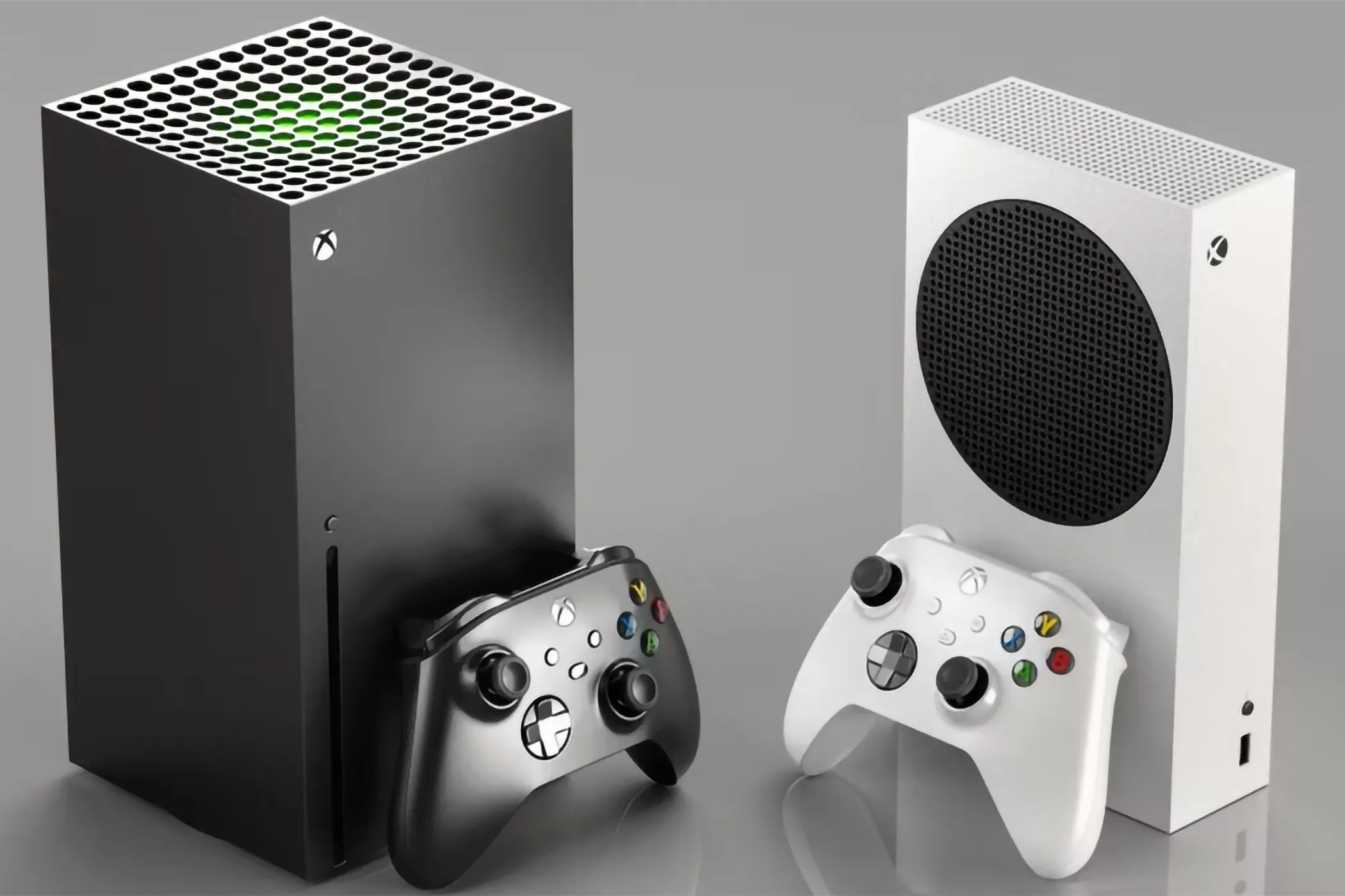 Bộ đôi máy chơi game Xbox Series X và Xbox Series S