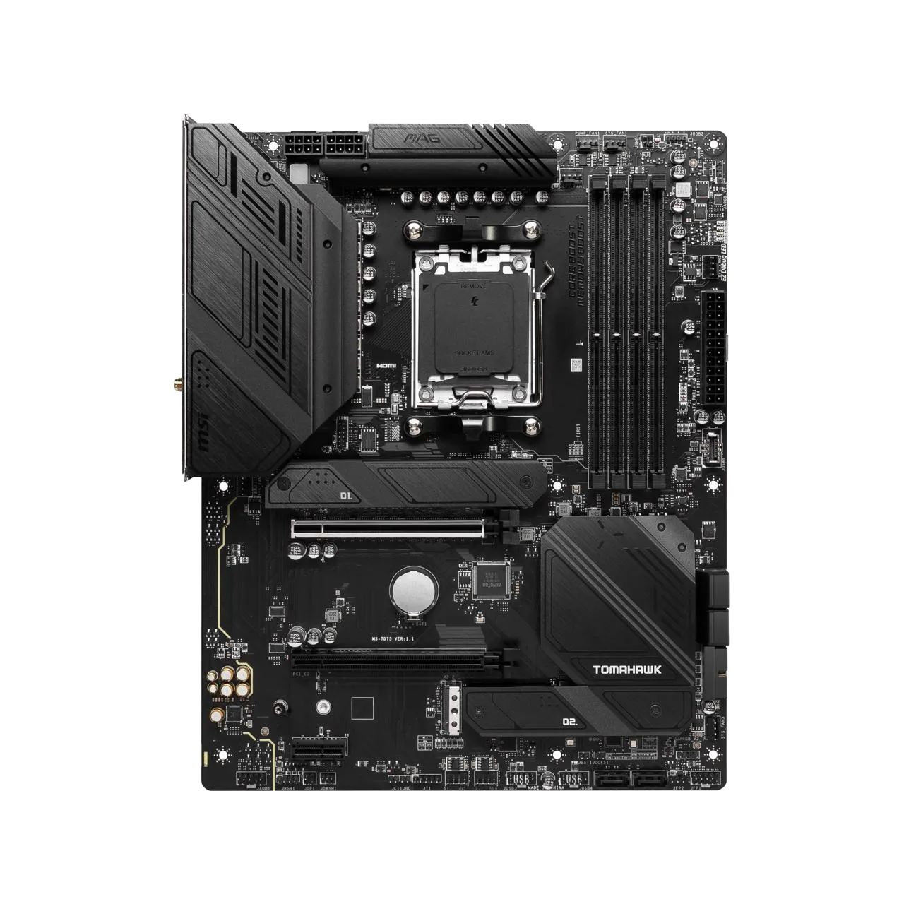 Bo mạch chủ MSI MAG B650 Tomahawk WiFi Gaming tích hợp Wi-Fi cho AMD