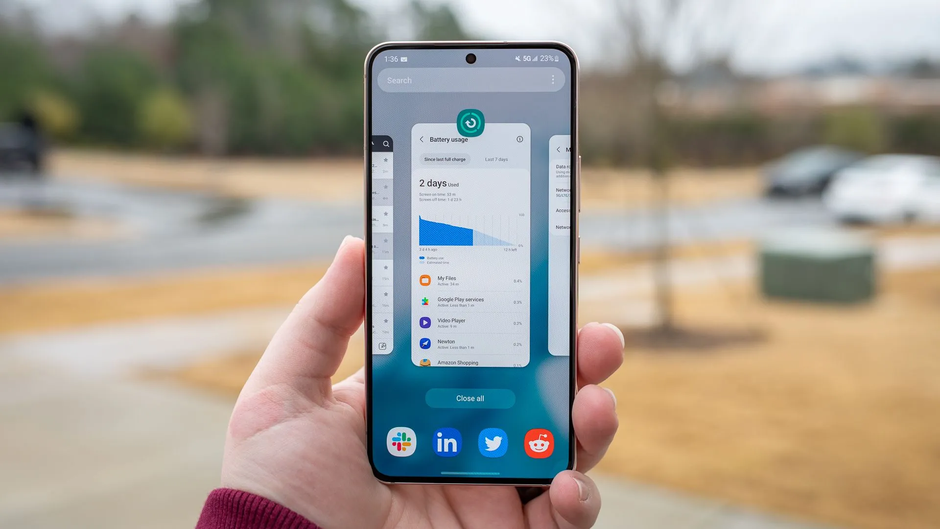 Cài đặt tối ưu hóa pin trên điện thoại Android, minh họa cách bật quyền sử dụng nền cho ứng dụng tự động hóa