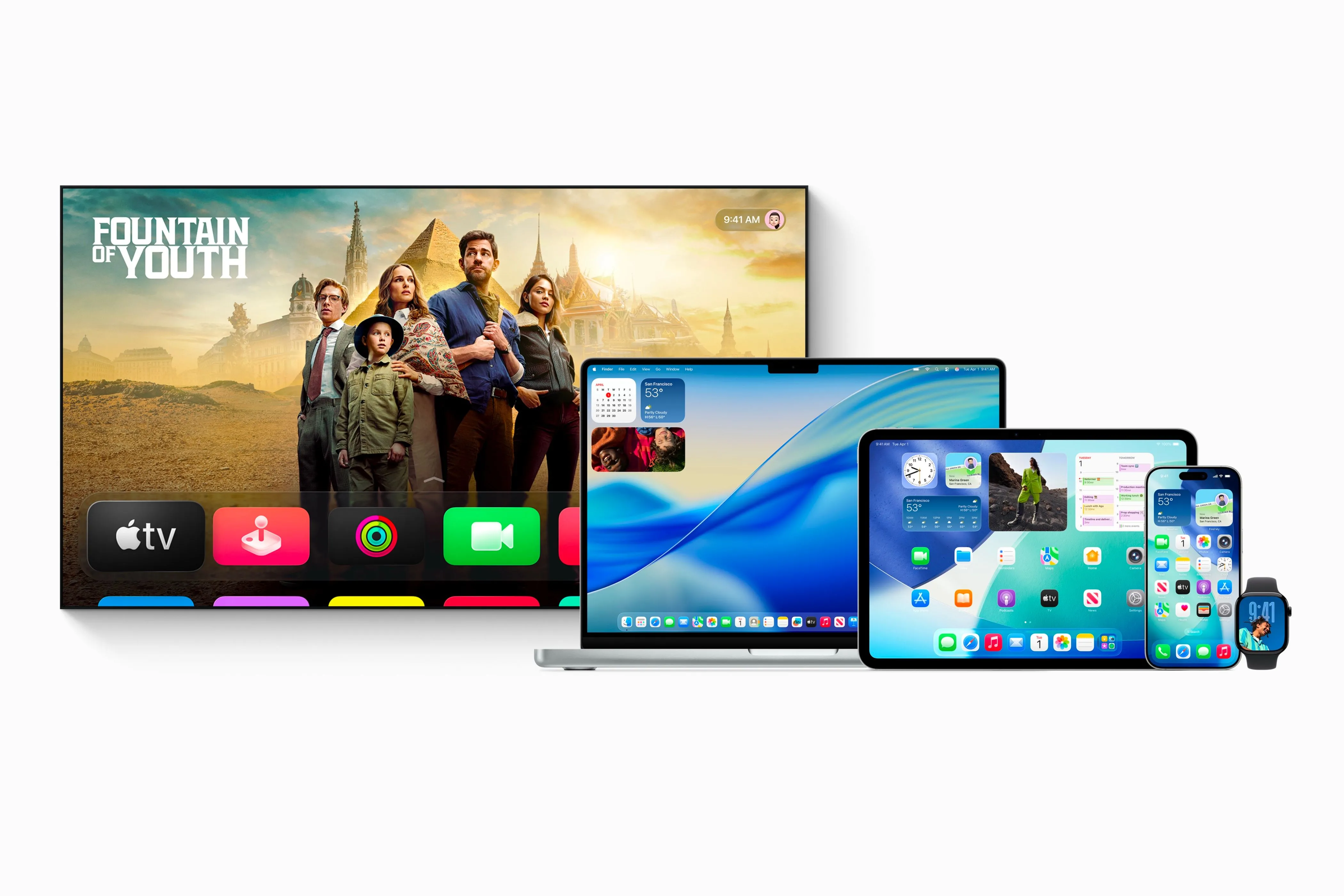 Giao diện Liquid Glass của OS 26 trên iPhone, iPad, Apple Watch, Mac và Apple TV