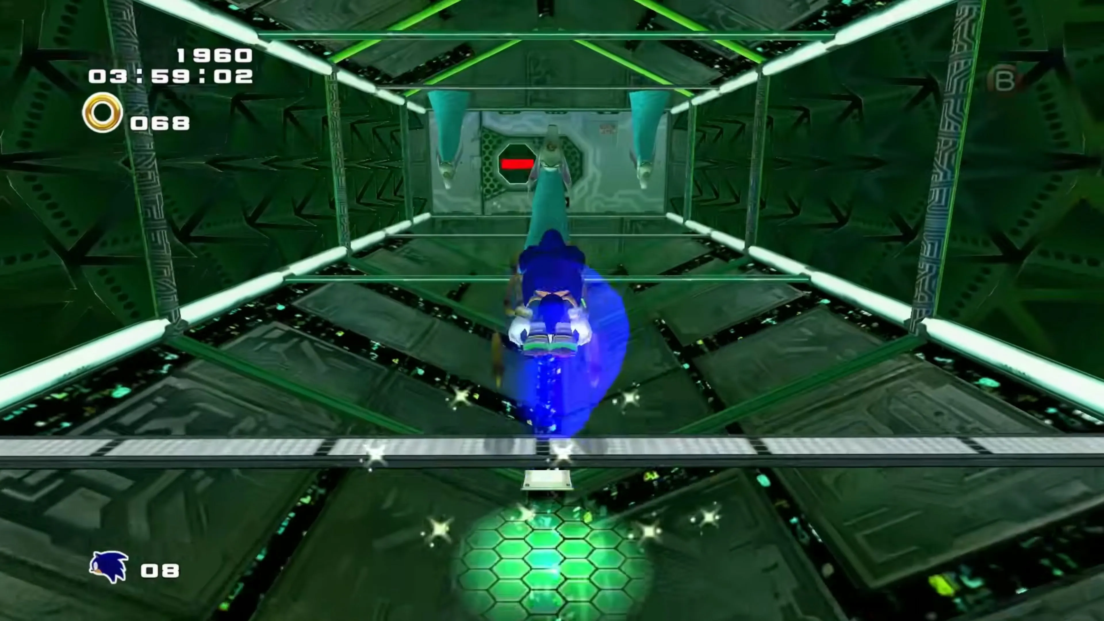 Giao diện tùy chỉnh và chăm sóc các Chao trong Chao Garden, Sonic Adventure, hiển thị chỉ số của chúng