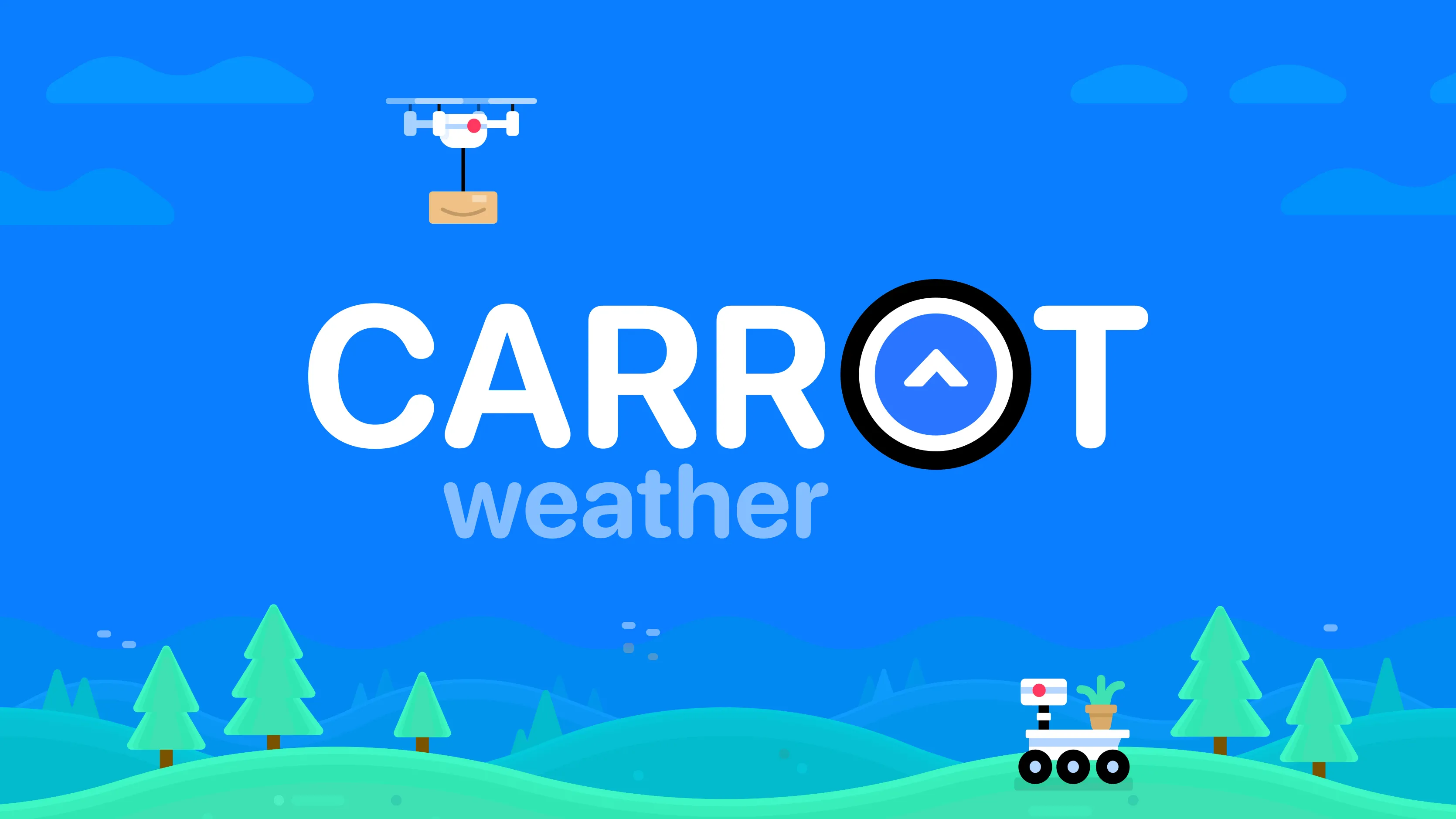 Giao diện ứng dụng dự báo thời tiết Carrot Weather với thông tin chi tiết