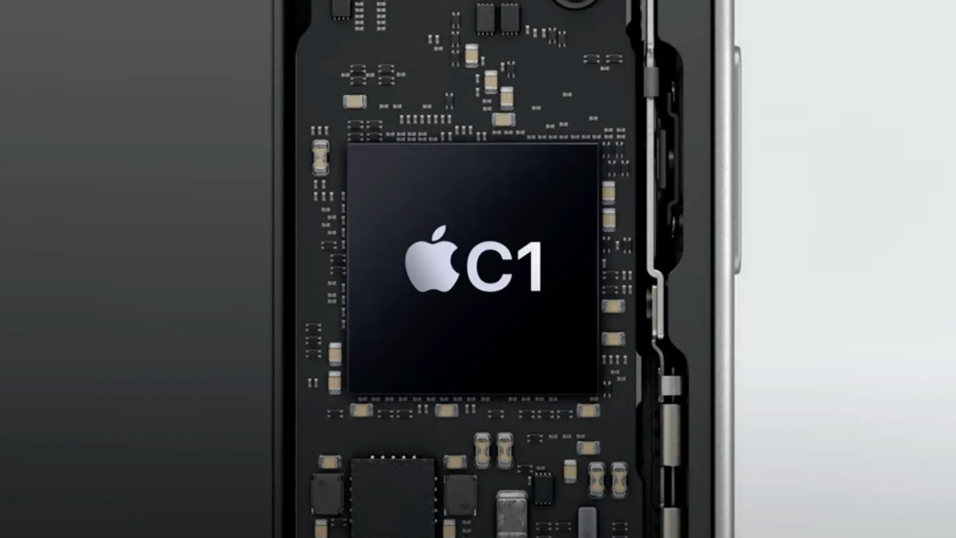 Hình ảnh minh họa modem Apple C1, biểu tượng cho bước tiến đột phá của Apple trong công nghệ kết nối di động.