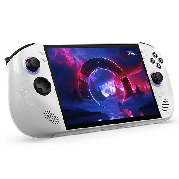 Hình ảnh thiết bị chơi game cầm tay Lenovo Legion Go S, một ví dụ tiêu biểu cho Windows handheld.