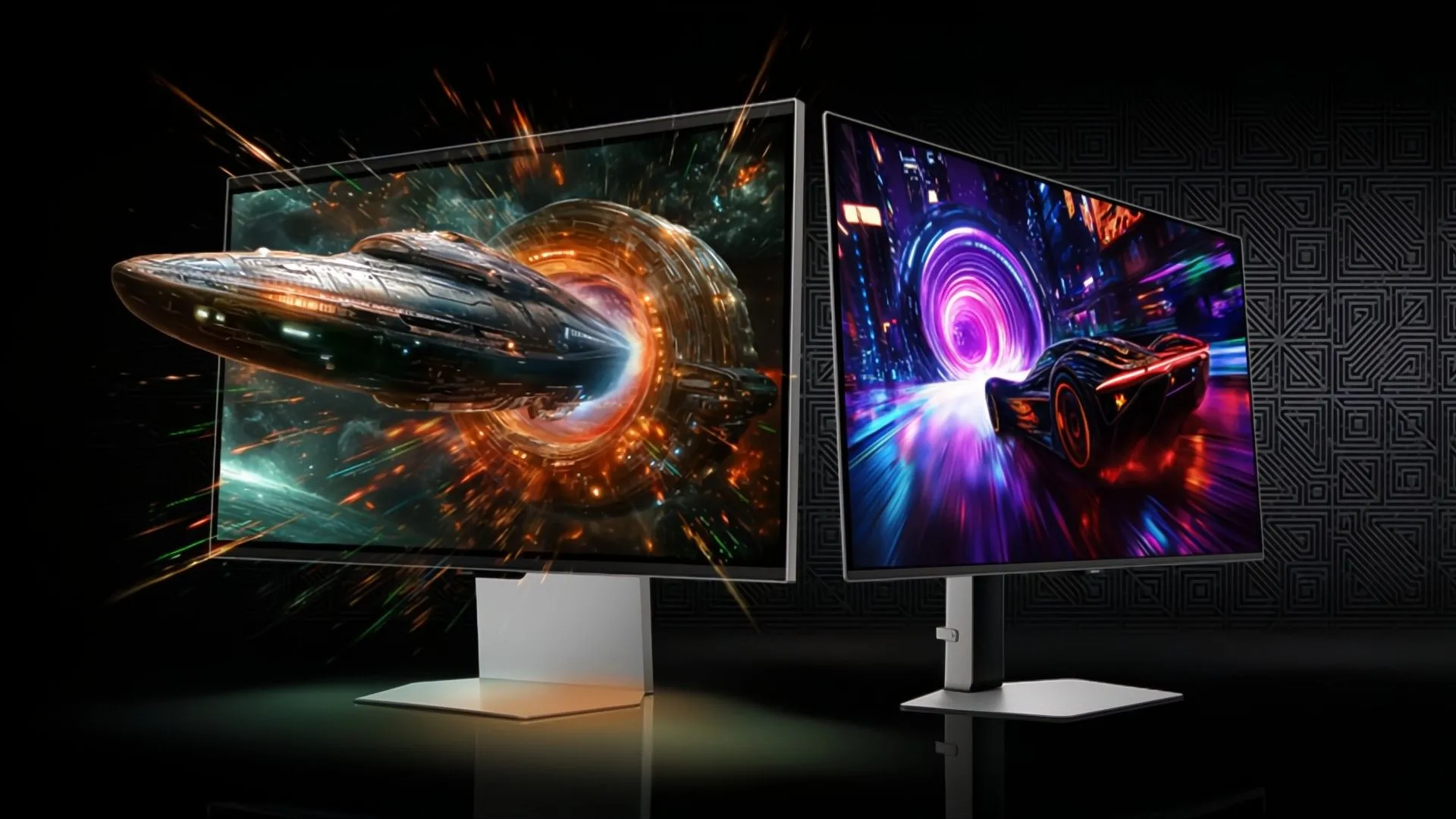 Màn hình chơi game Samsung Odyssey 3D không kính và Odyssey OLED G8.