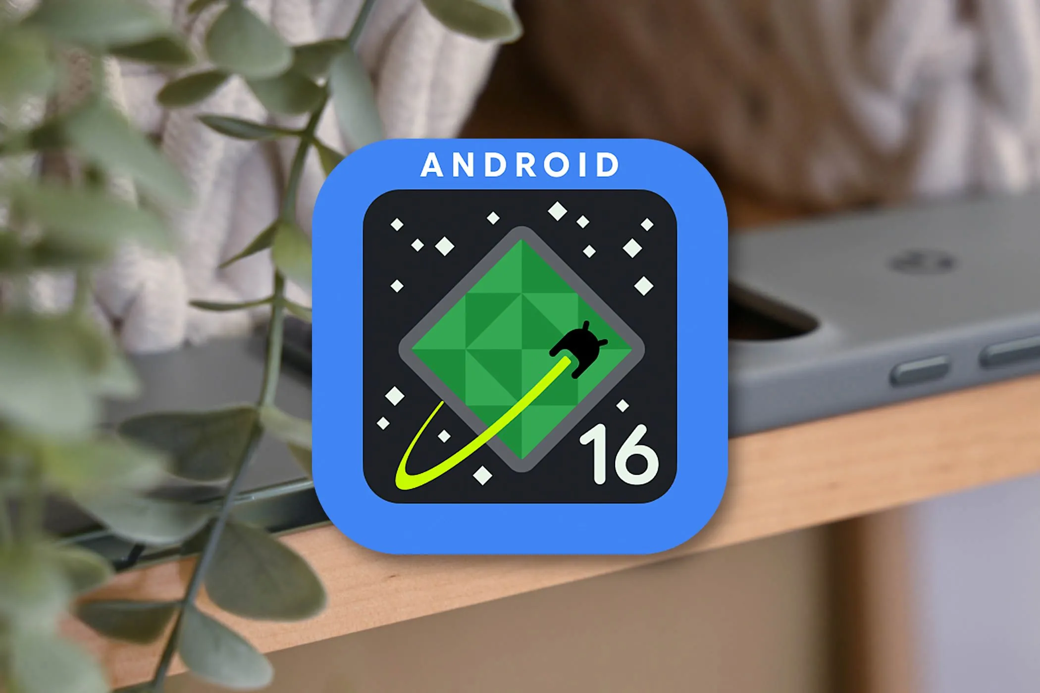 Màn hình điện thoại Android hiển thị giao diện hệ điều hành