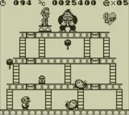 Mario đối đầu với Donkey Kong trong trận đấu trùm đầy kịch tính trên Game Boy