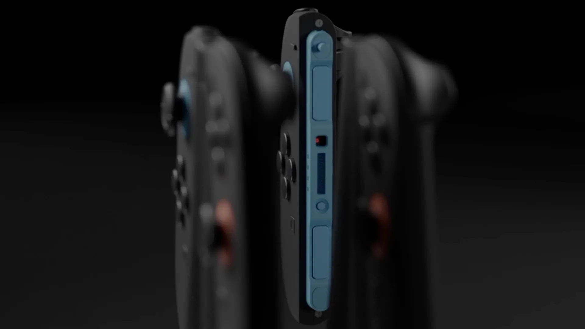 Mô hình do Genki tạo ra cho thấy vị trí của cảm biến quang học bí ẩn nằm ở giữa Joy-Con trái của Switch 2.