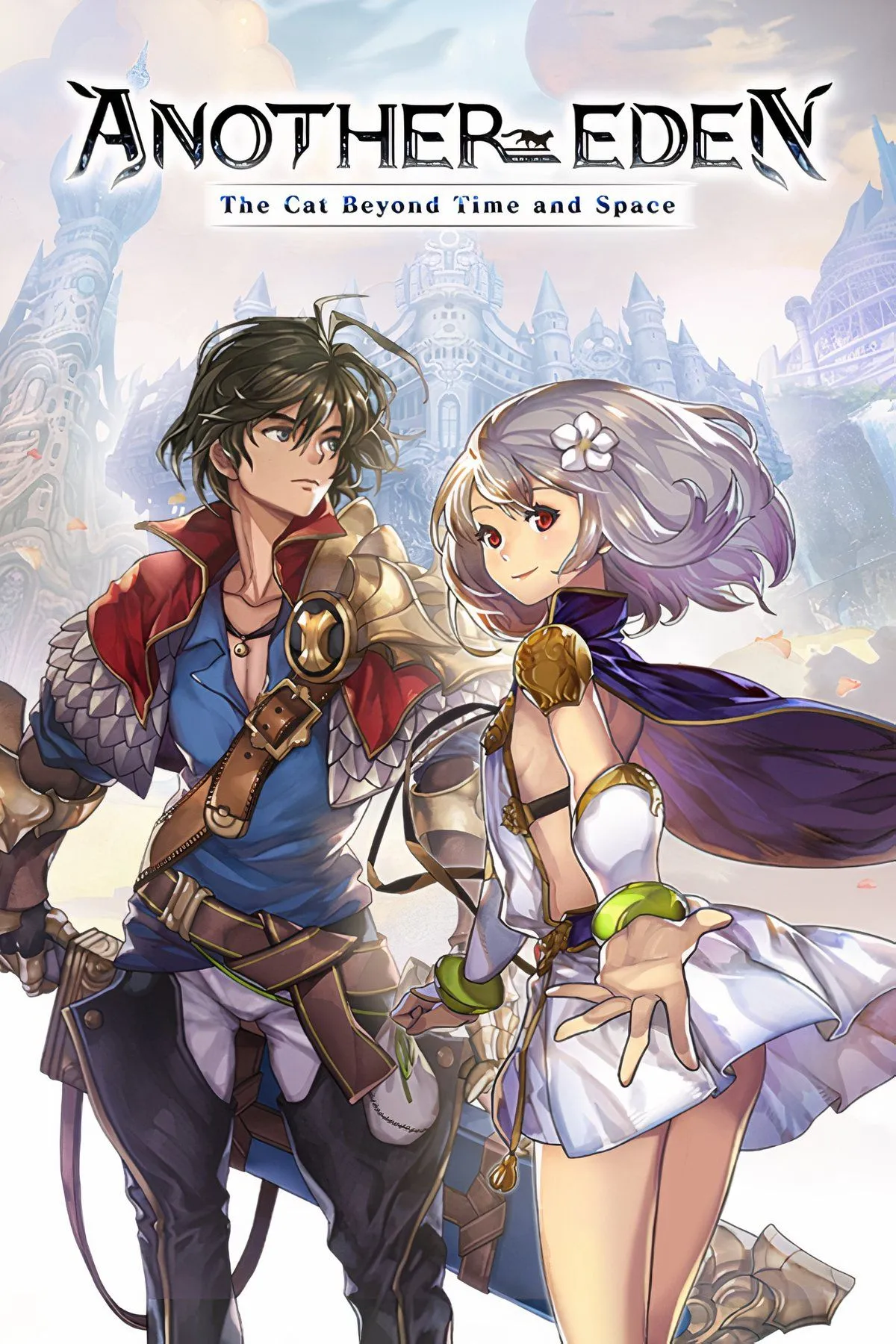 Nhân vật Aldo trong game RPG du hành thời gian Another Eden với đồ họa đẹp mắt