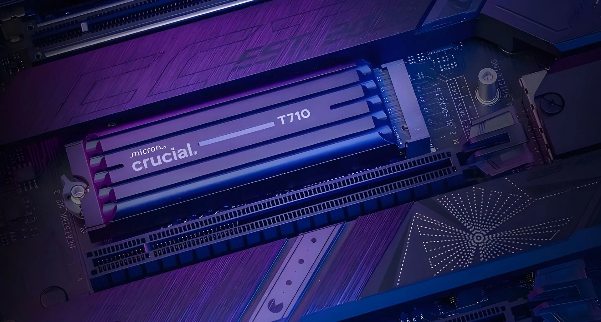 Ổ cứng SSD Crucial T710 PCIe Gen 5 dung lượng cao