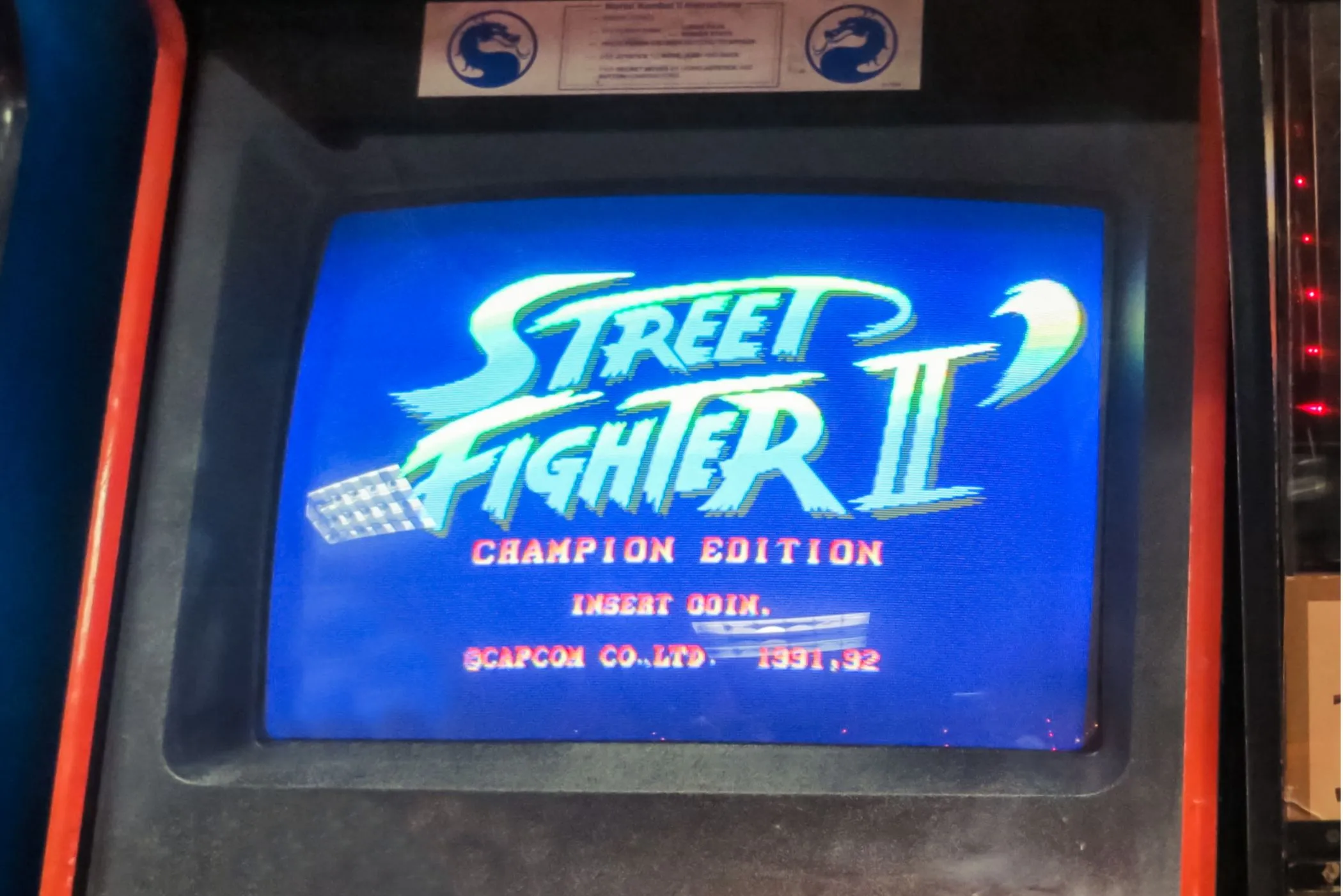 Thùng máy arcade Street Fighter II Champion Edition, tượng đài của thể loại game đối kháng và khai sinh ra combo