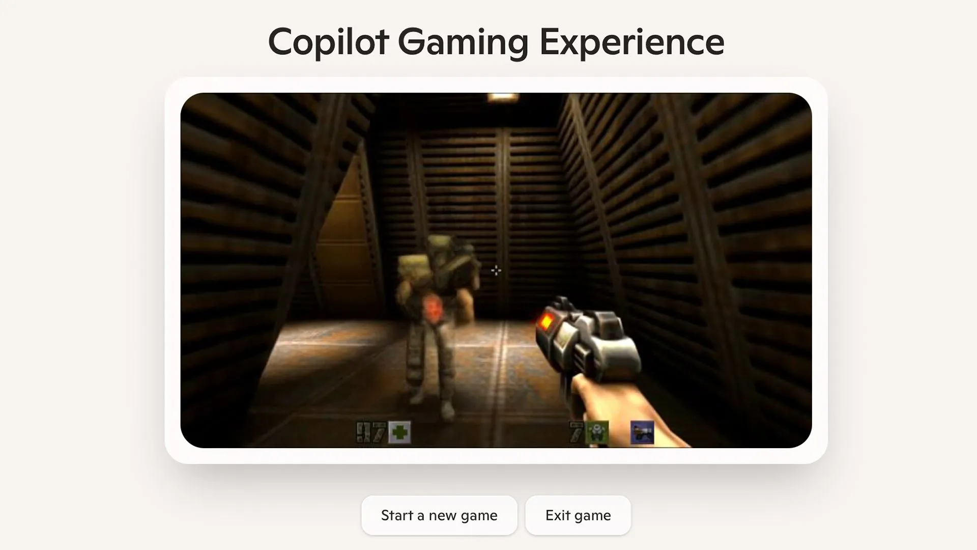 AI tạo sinh Quake II của Microsoft WHAMM chạy trên trình duyệt