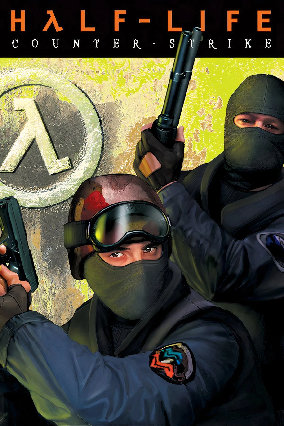 Ảnh bìa game Counter-Strike 1.6, biểu tượng của dòng game bắn súng FPS huyền thoại