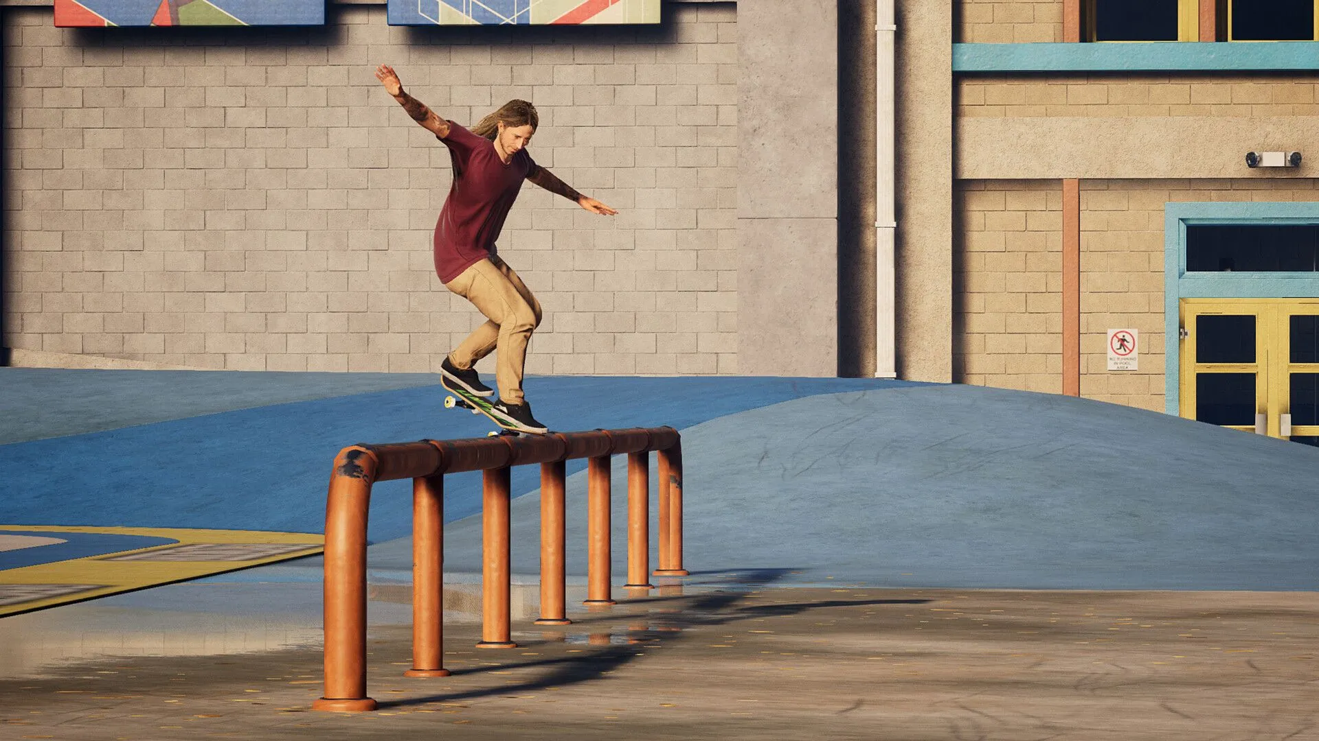 Ảnh chụp màn hình game Call of Duty có logo Tony Hawk's Pro Skater ẩn ý
