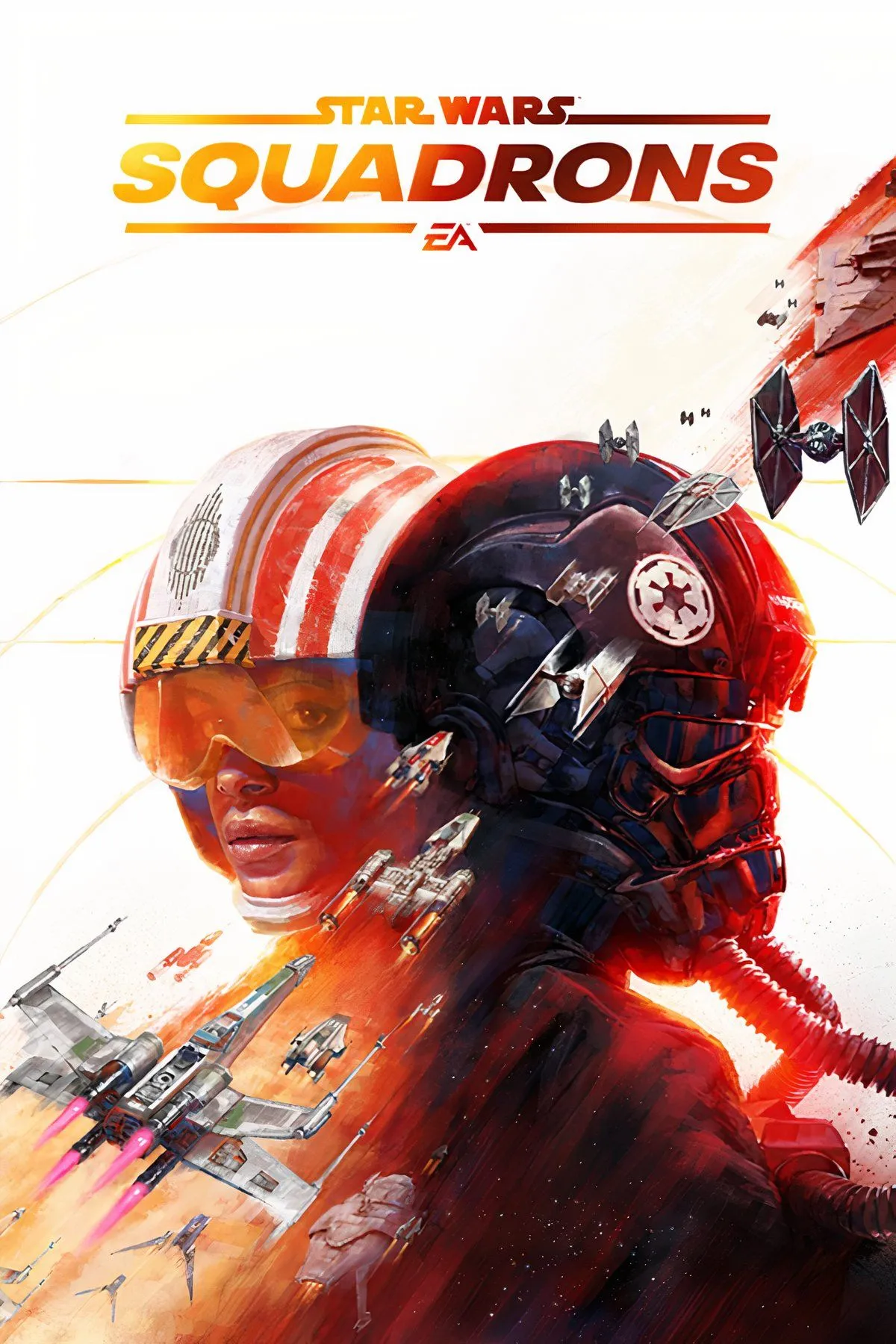 Ảnh tổng hợp các cảnh chiến đấu trong game Star Wars Squadrons.