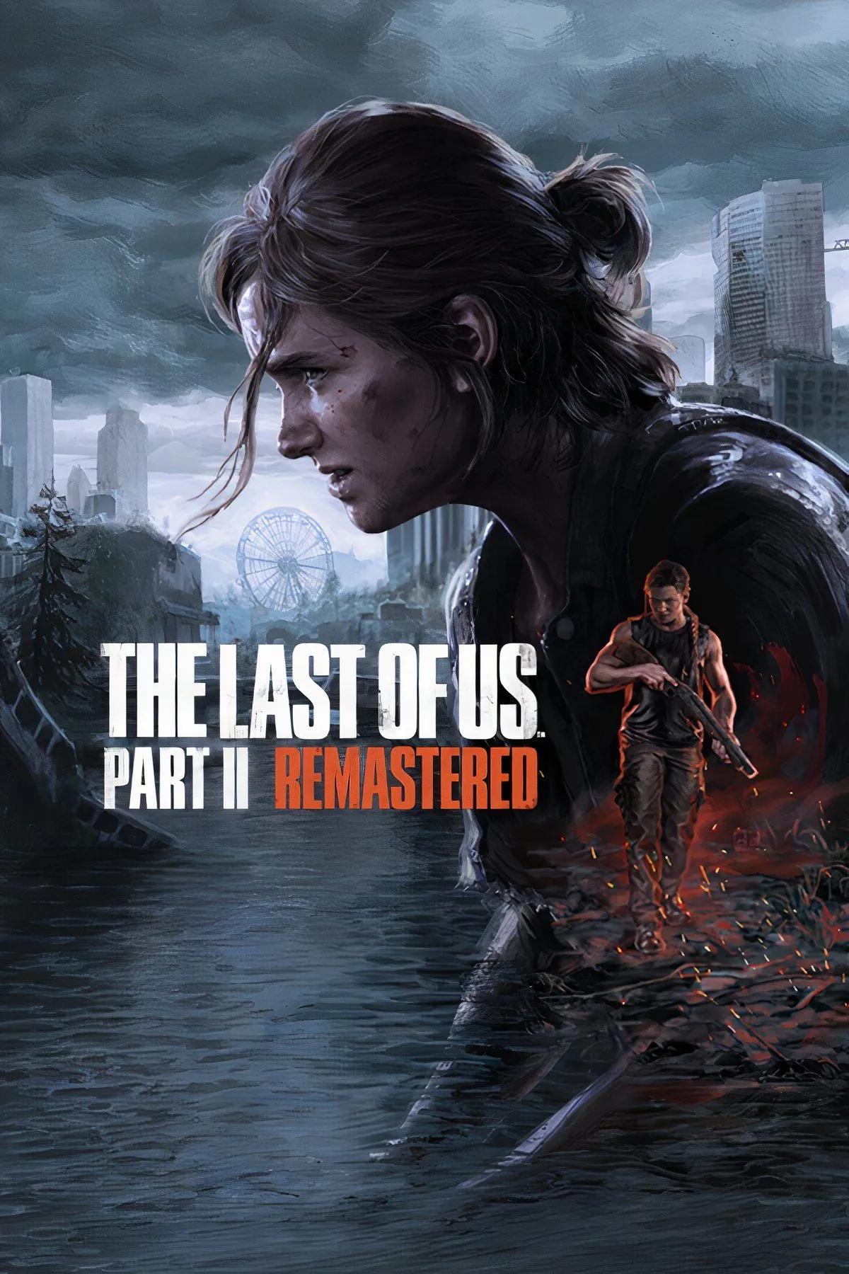 Ảnh tổng hợp các cảnh từ The Last of Us Part II Remastered, minh họa đồ họa ấn tượng trên PlayStation 5.