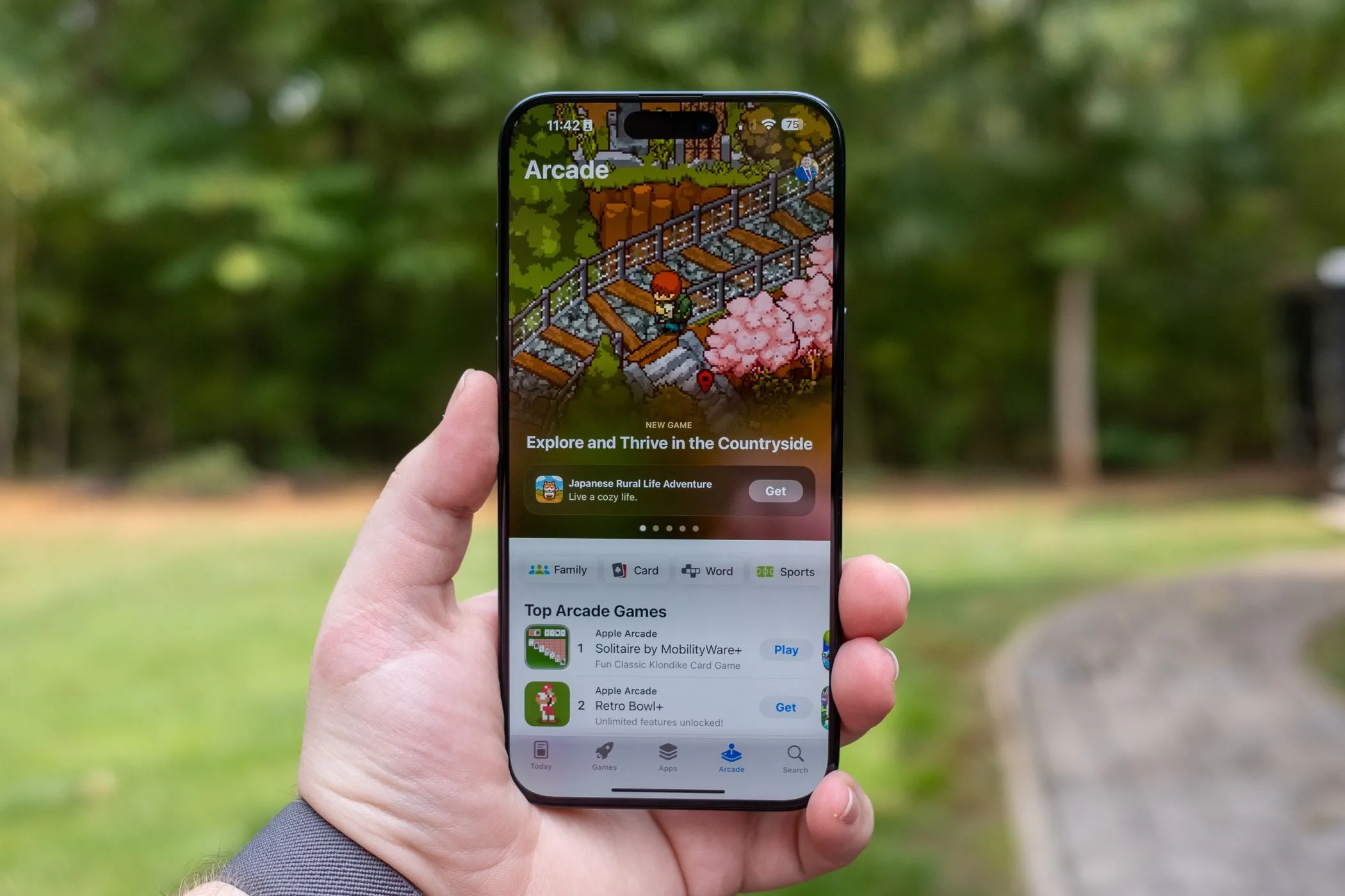 Apple Arcade chạy trên Apple iPhone 15 Pro Max