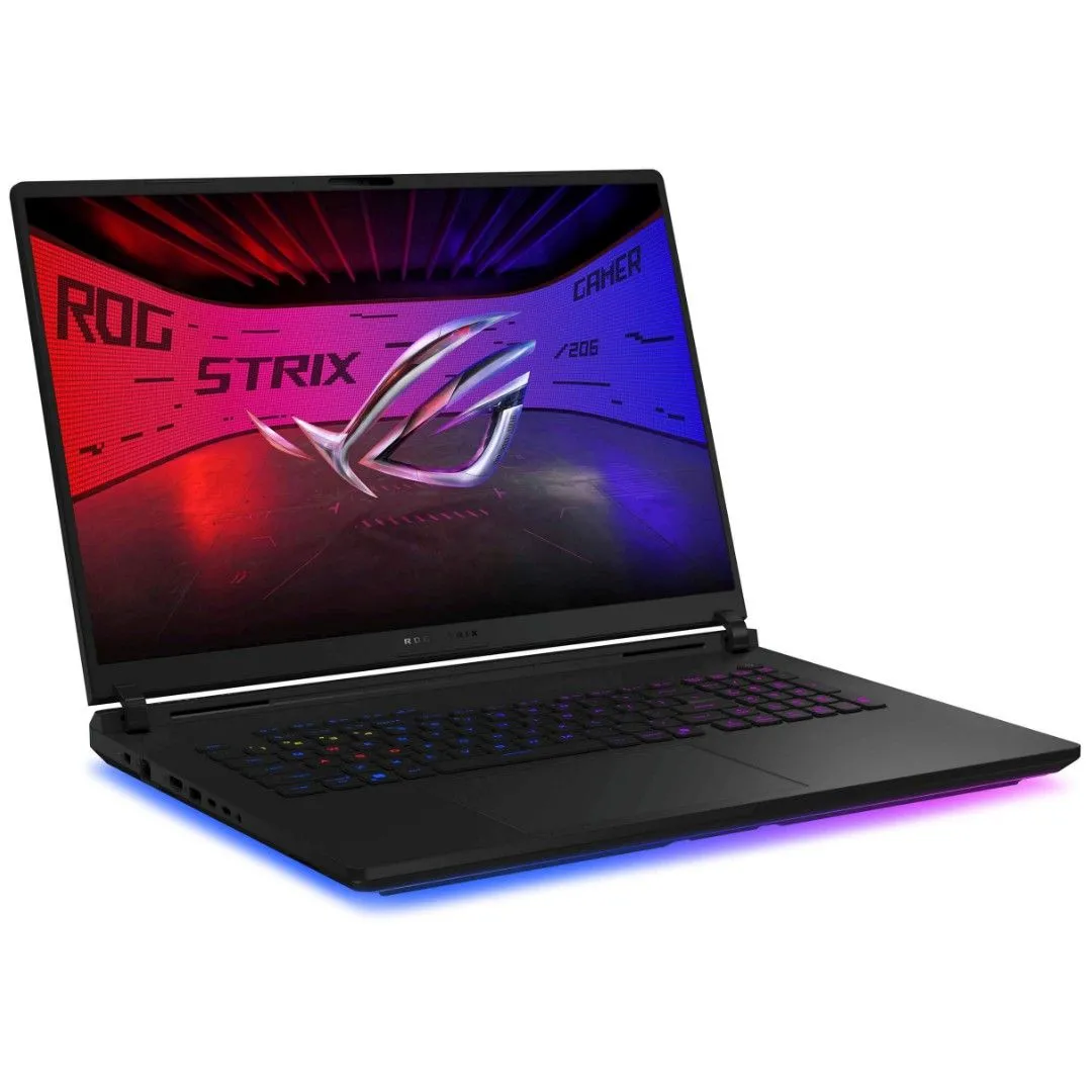 ASUS ROG Strix SCAR 18 mạnh mẽ với đèn nền bàn phím RGB nổi bật
