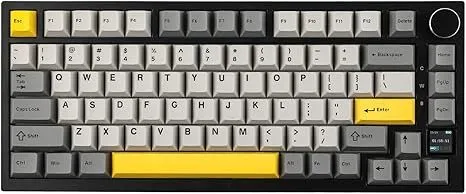 Bàn phím cơ không dây Ajazz AK820 Pro màu xám