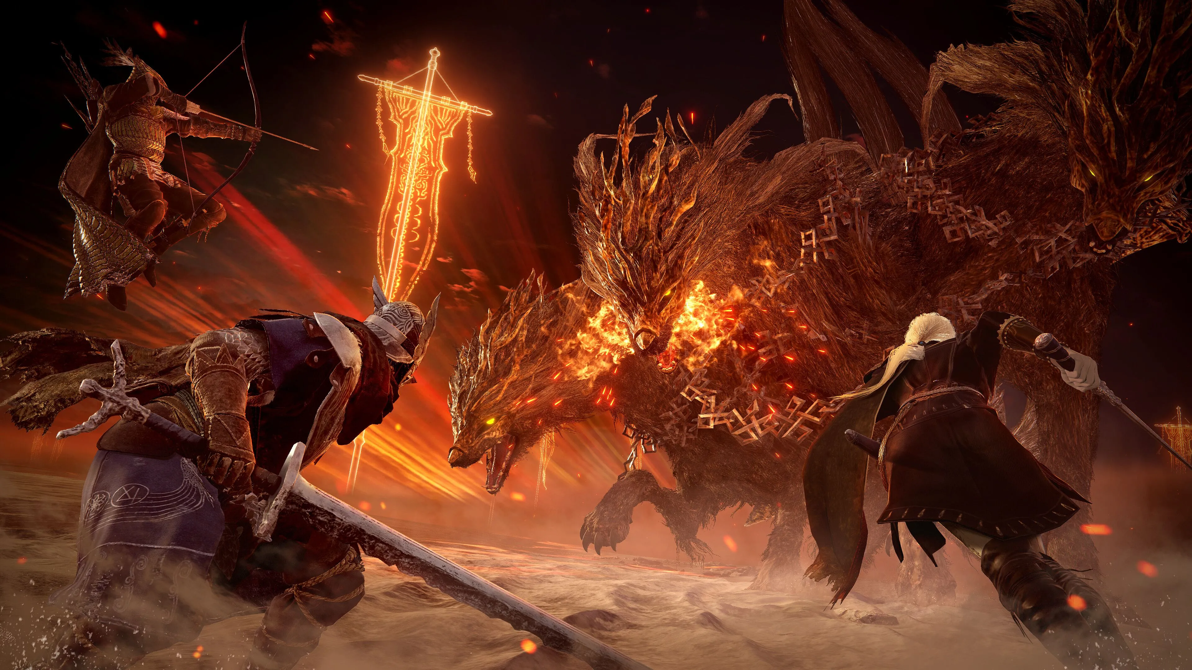 Cảnh trong game Elden Ring: Nightreign, một tựa game Soulslike thế giới mở của FromSoftware.