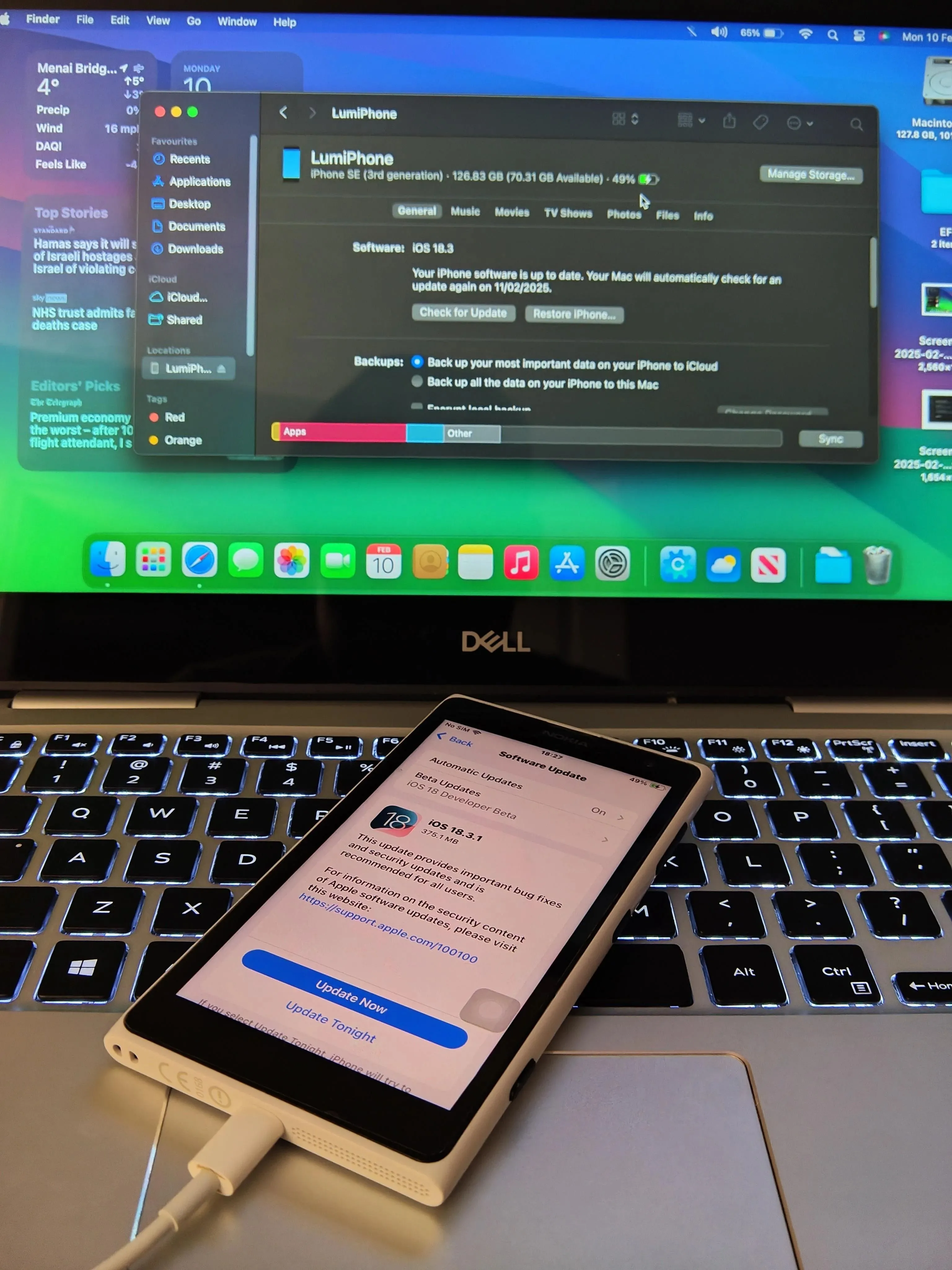 Chiếc điện thoại NokiApple LumiPhone 1020 SE với thiết kế lai iPhone và Nokia Lumia