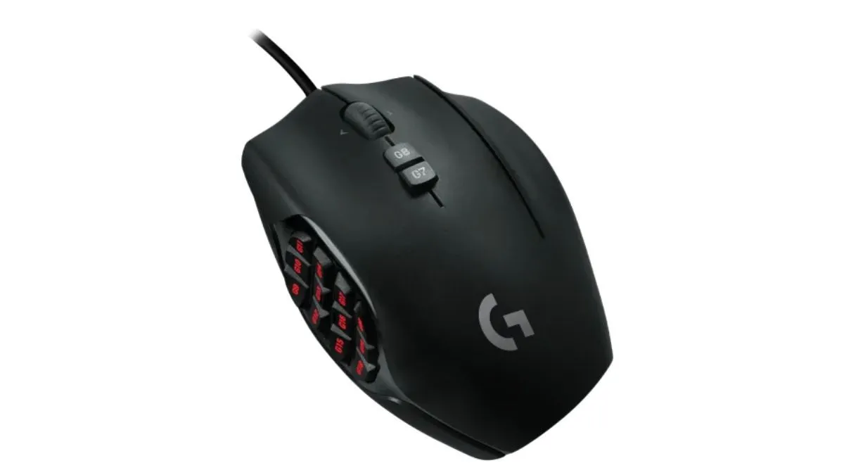 Chuột gaming Logitech G600 với nhiều nút bấm tùy chỉnh