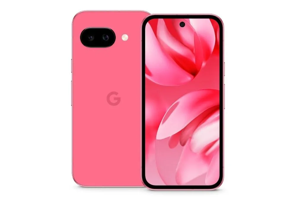 Điện thoại Google Pixel 9a màu hồng trẻ trung, thiết kế smartphone tầm trung giá rẻ