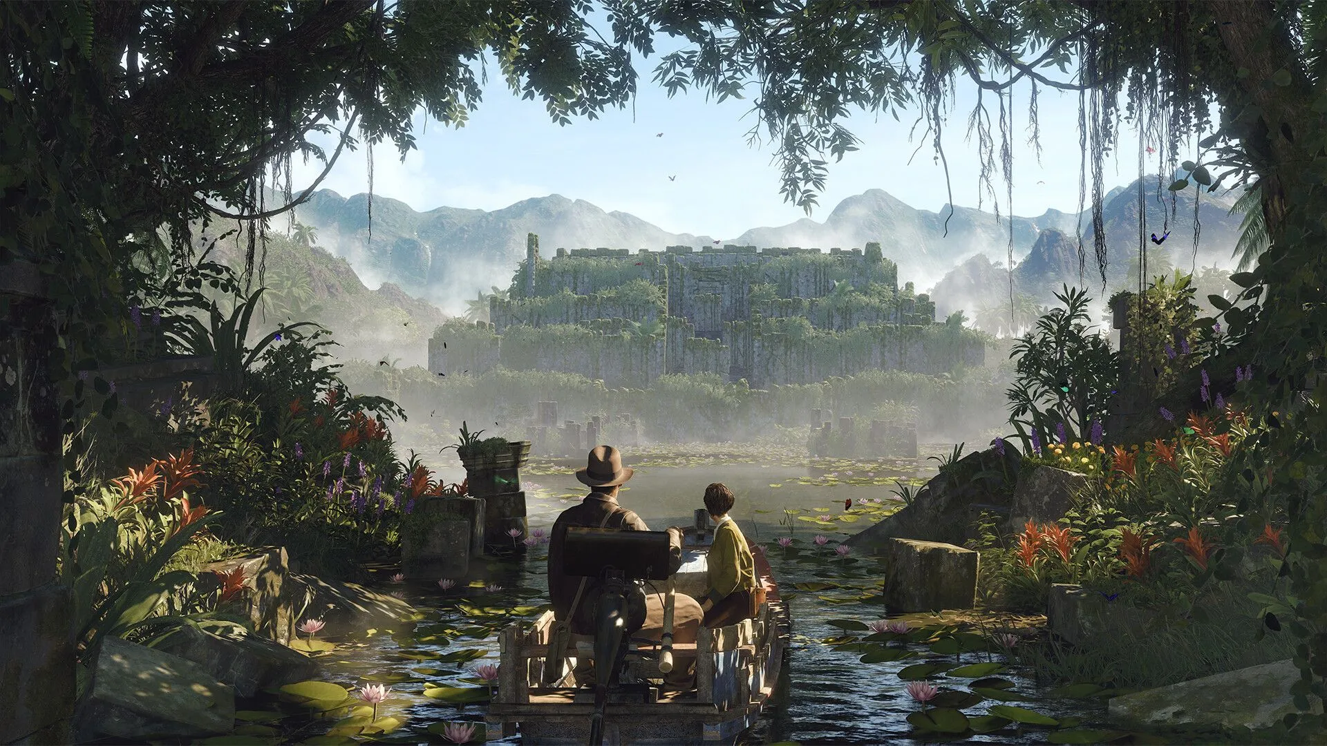 Giao diện nhật ký của Indiana Jones, công cụ quan trọng để giải mã manh mối và tiến bộ trong game