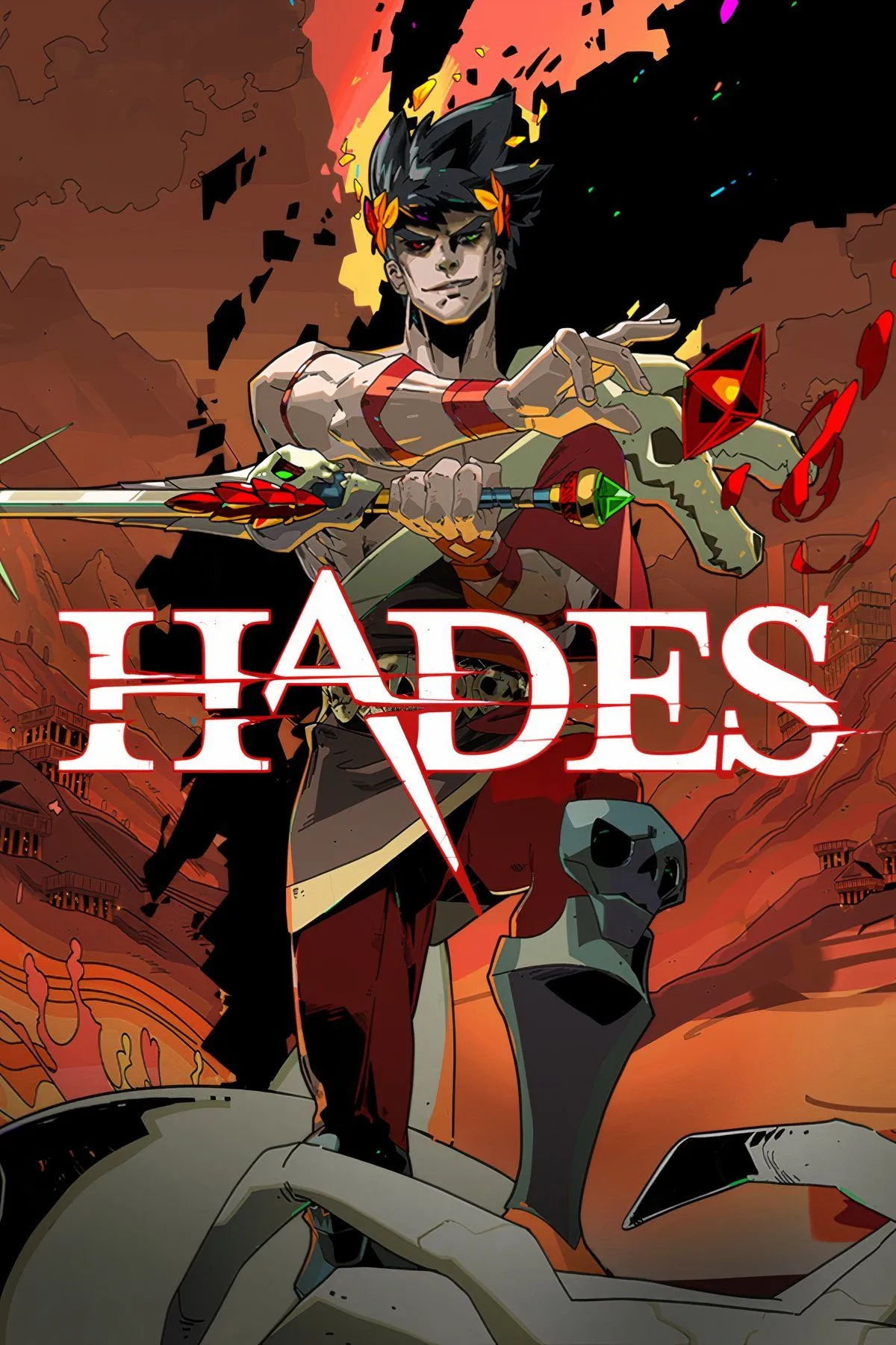 Hades, game roguelite nhập vai hành động với đồ họa cel-shaded và hệ thống chiến đấu hấp dẫn