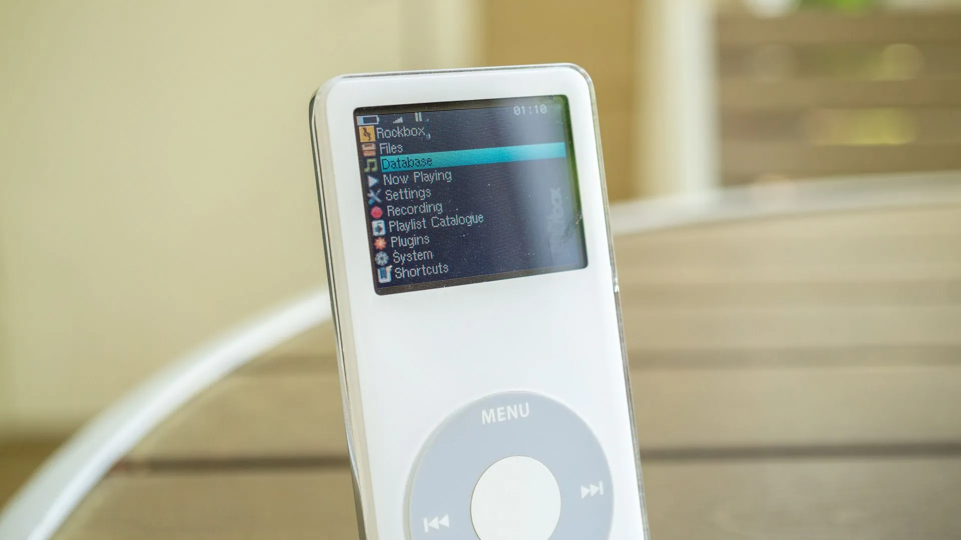 Hệ điều hành Rockbox trên iPod Nano