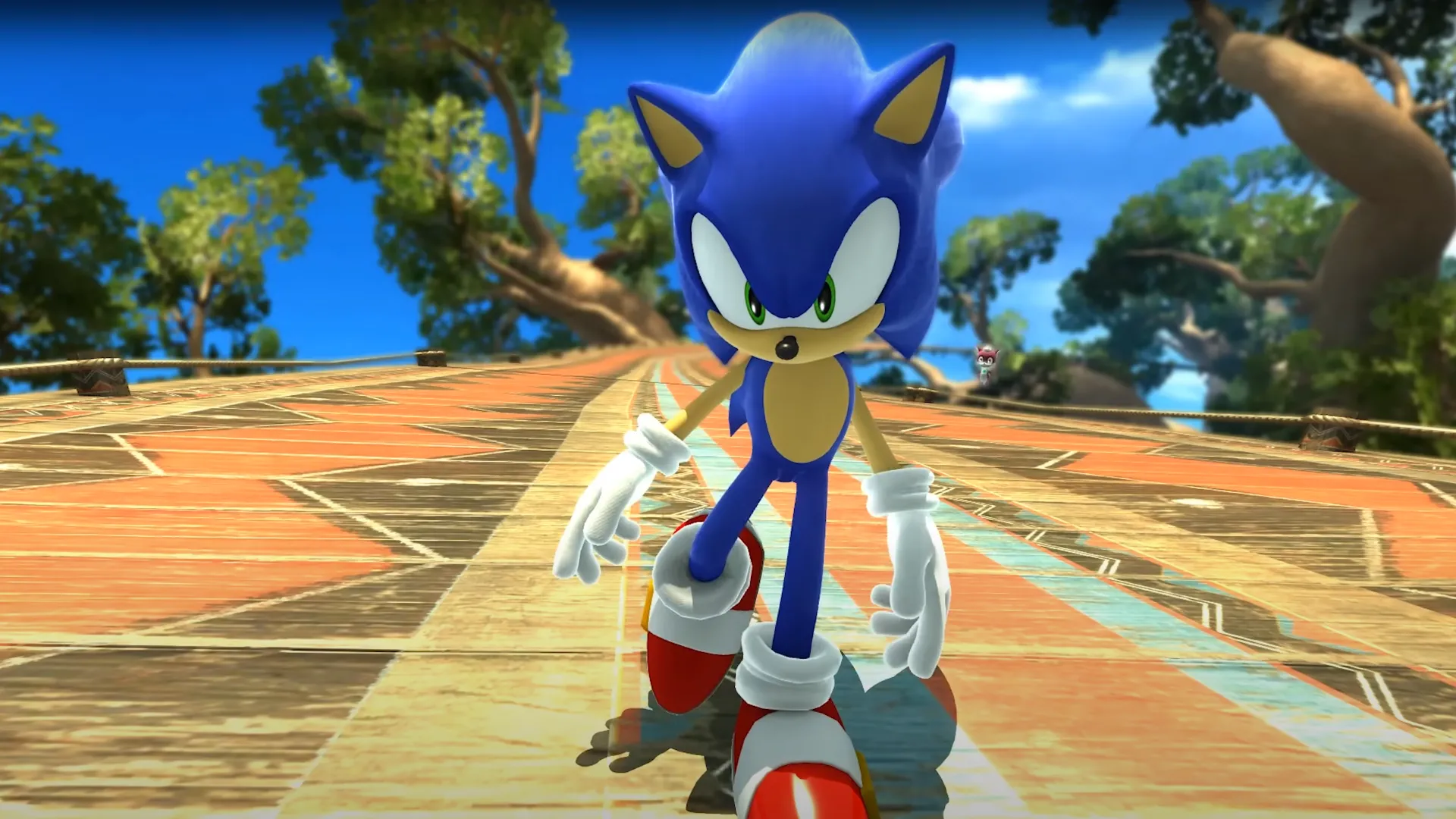 Hình ảnh Sonic the Hedgehog trong bản port PC Unleashed Recompiled độ nét cao