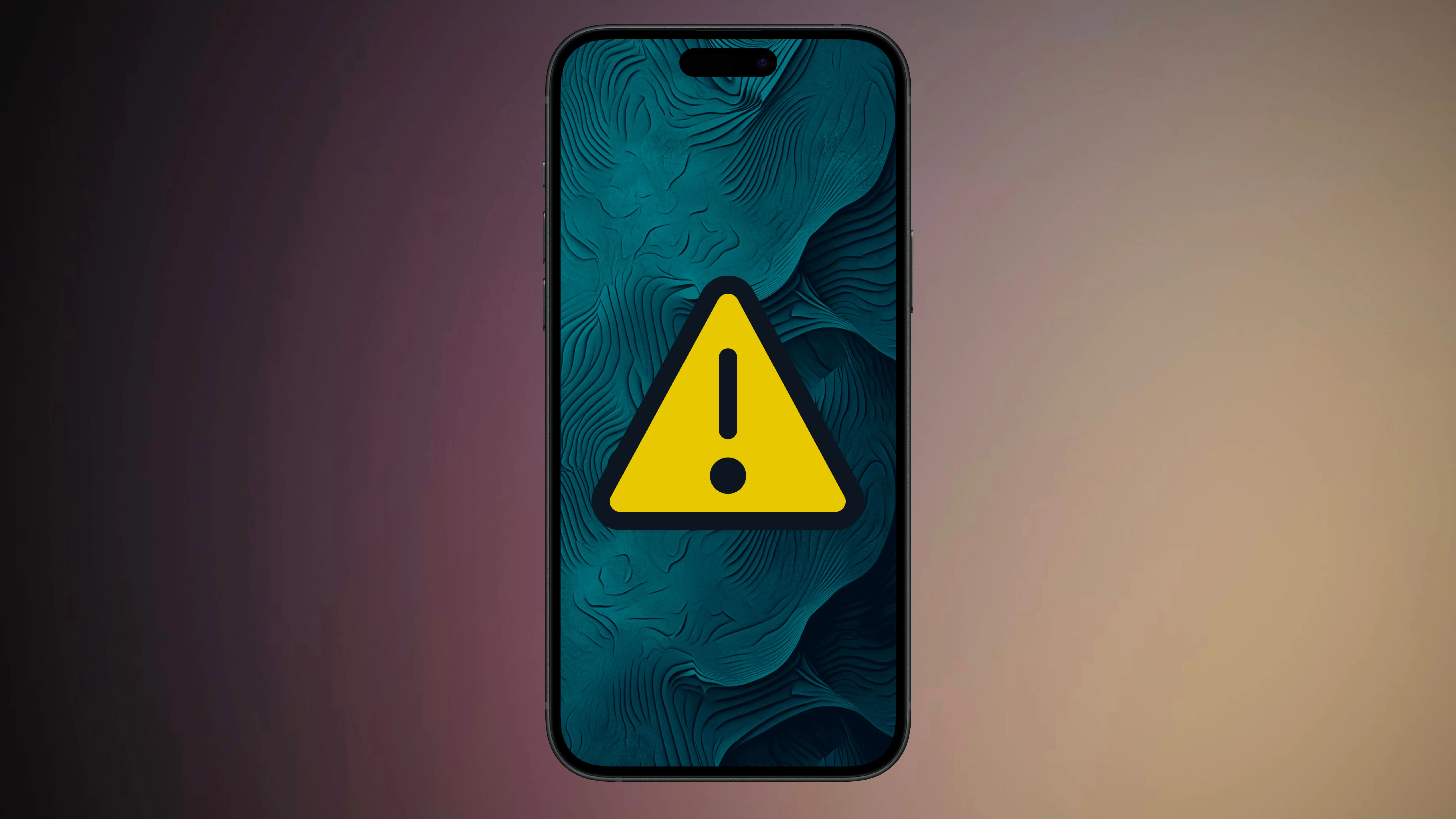 iPhone hiển thị biểu tượng cảnh báo an toàn, minh họa tính năng kiểm soát phụ huynh và bảo vệ trẻ em trên iOS
