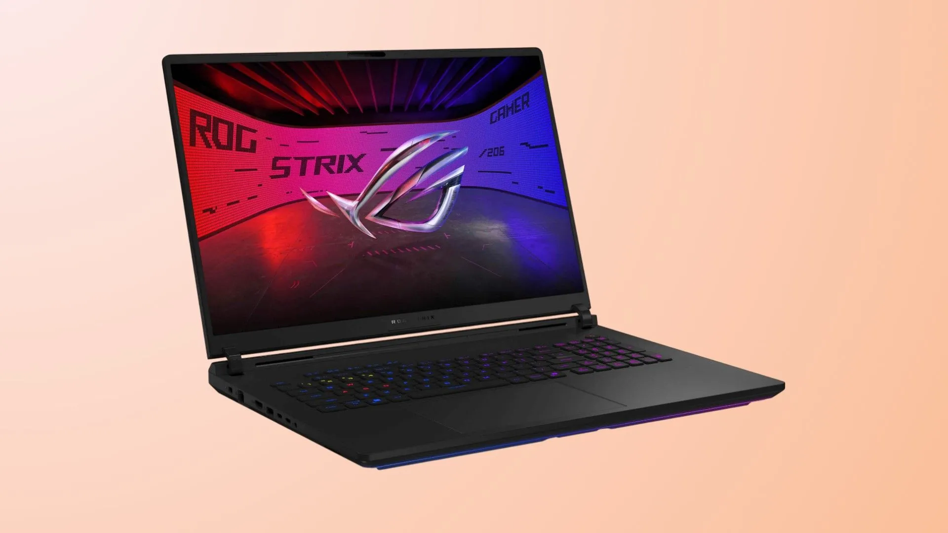 Laptop ASUS ROG Strix SCAR 18 (2025) với màn hình lớn 18 inch, hiệu năng mạnh mẽ