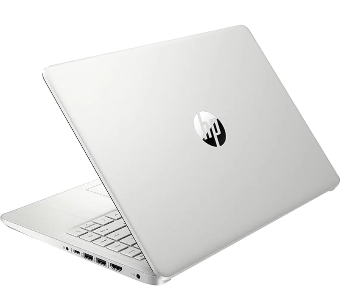 Laptop HP Stream 14 inch màu xanh dương, màn hình sáng rõ, phù hợp học tập.