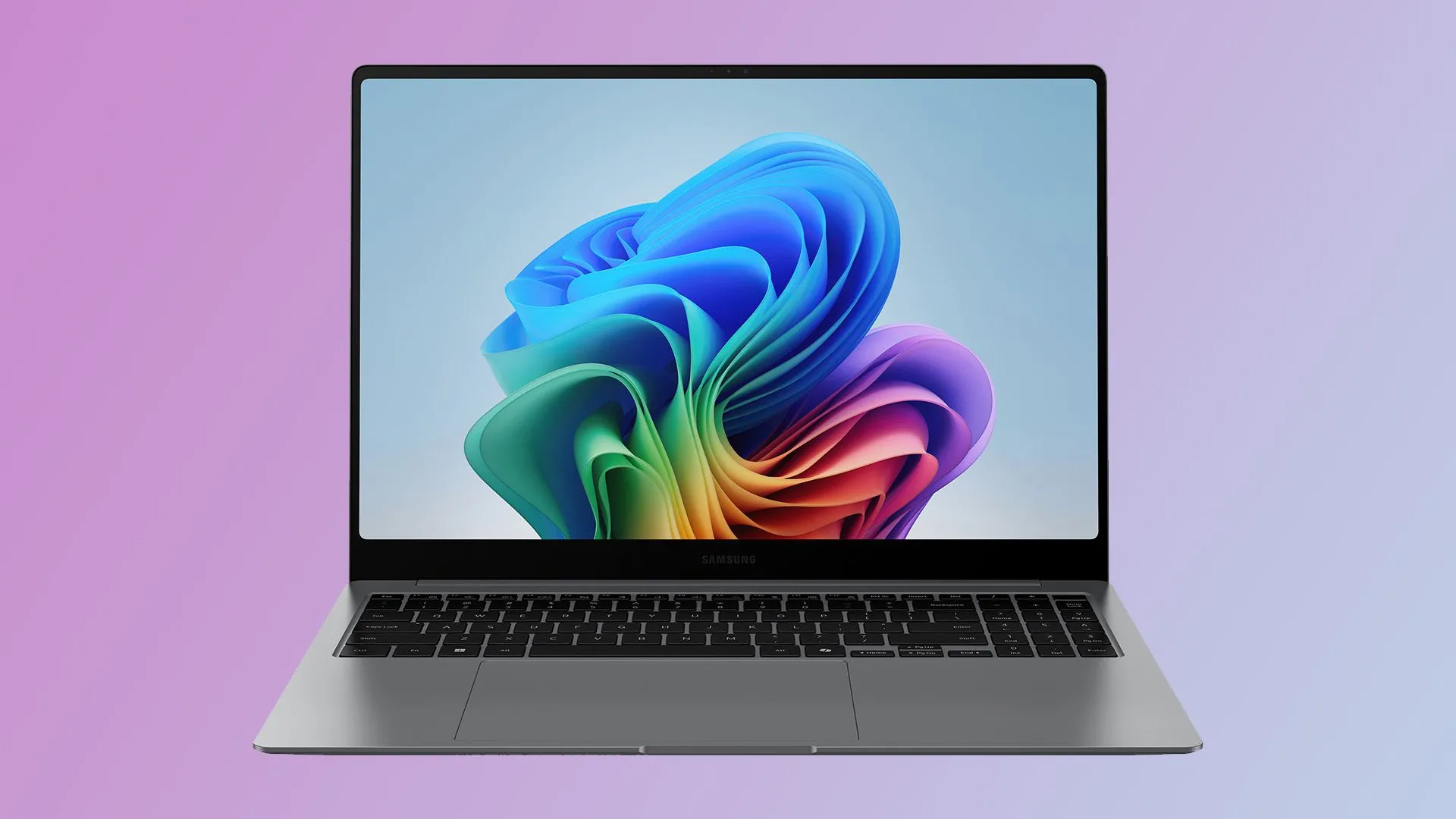 Laptop Samsung Galaxy Book5 360 với màn hình cảm ứng gập tại CES 2025