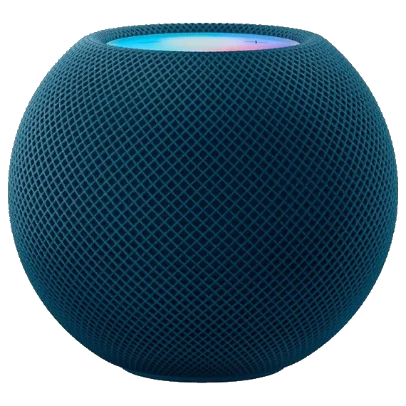 Loa thông minh Apple HomePod mini màu xám không gian.