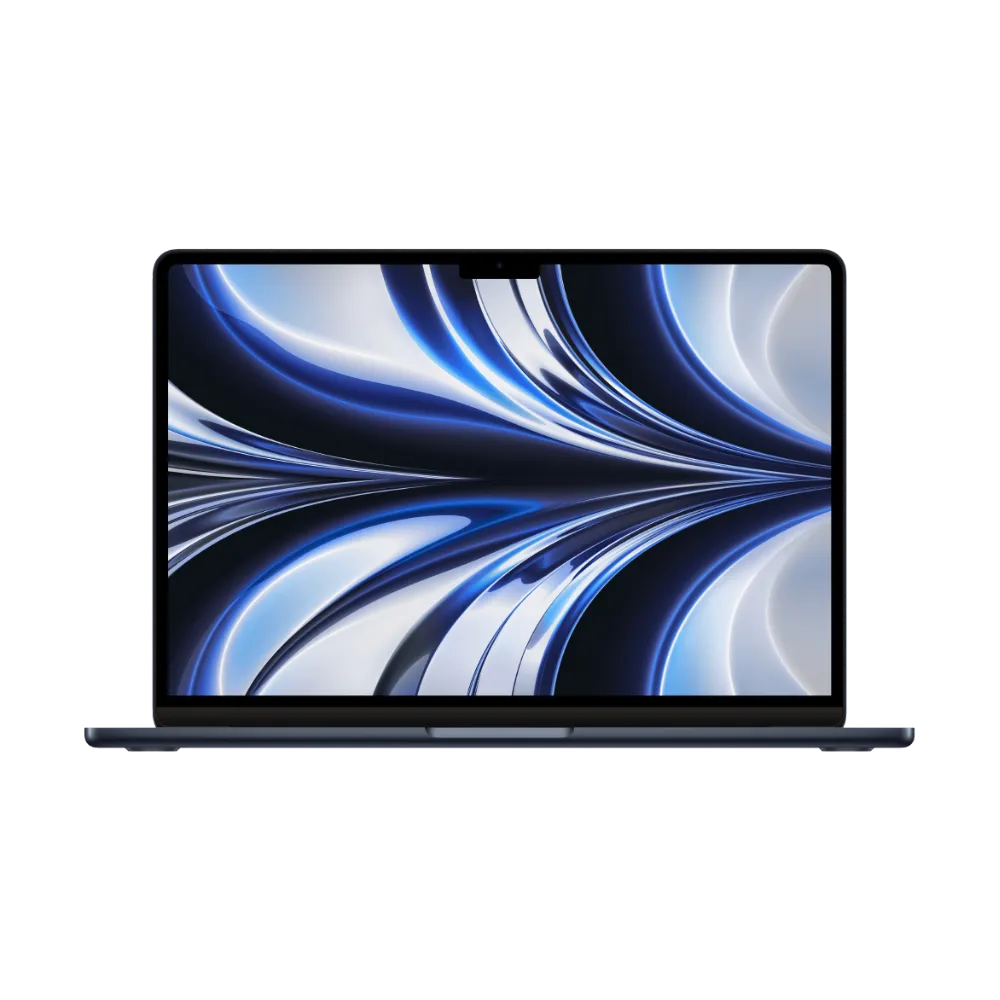 MacBook Air 13 inch M2 màu Midnight với màn hình Liquid Retina sắc nét