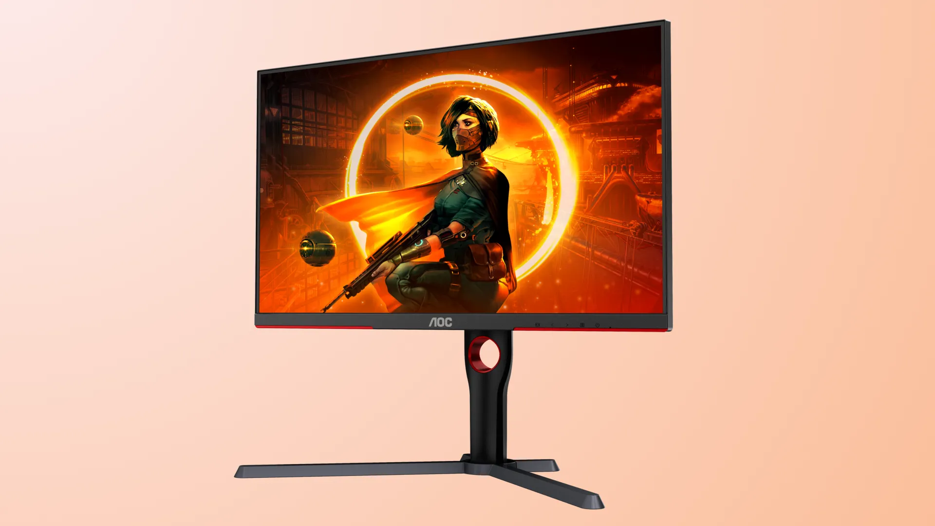 Màn hình gaming giá rẻ AOC Q27G3XMN Mini-LED 1440p 180Hz với HDR xuất sắc.