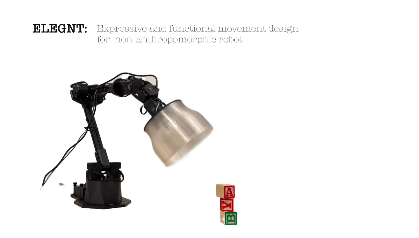 Mô hình đèn robot do bộ phận nghiên cứu của Apple chế tạo, có khả năng di chuyển linh hoạt, gợi nhớ đèn Pixar biểu tượng.