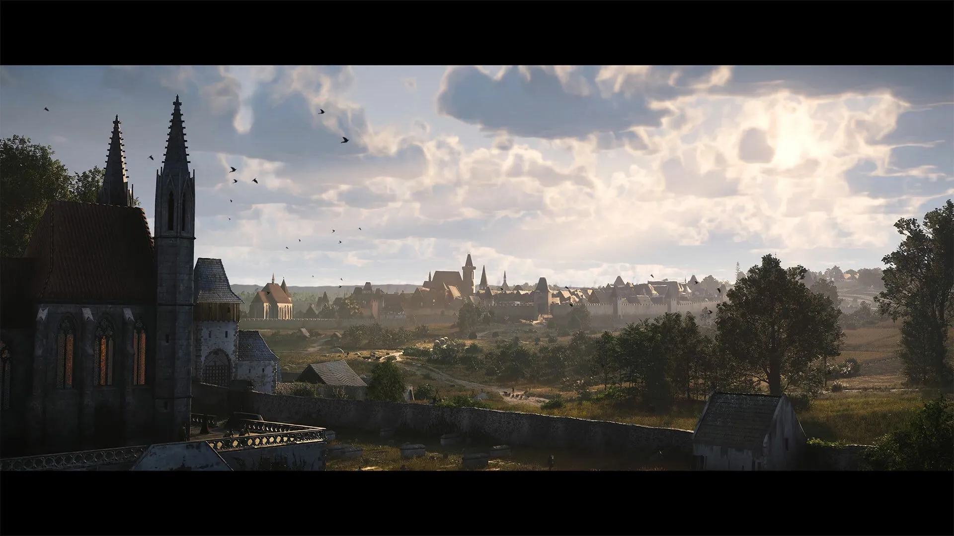 Một cảnh chiến đấu trong Kingdom Come Deliverance II với nhân vật chính Henri.