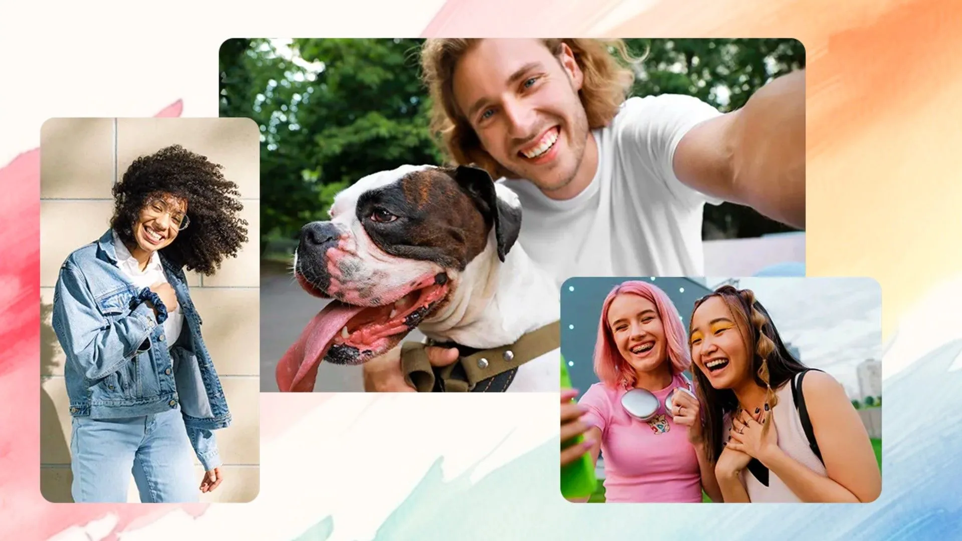 Những người vui vẻ đang quay video, minh họa cho việc tạo nội dung kiếm tiền trên Facebook