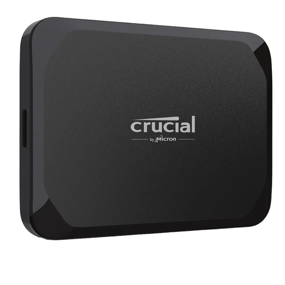 Ổ cứng SSD di động Crucial X9 1TB với cổng USB-C, màu đen