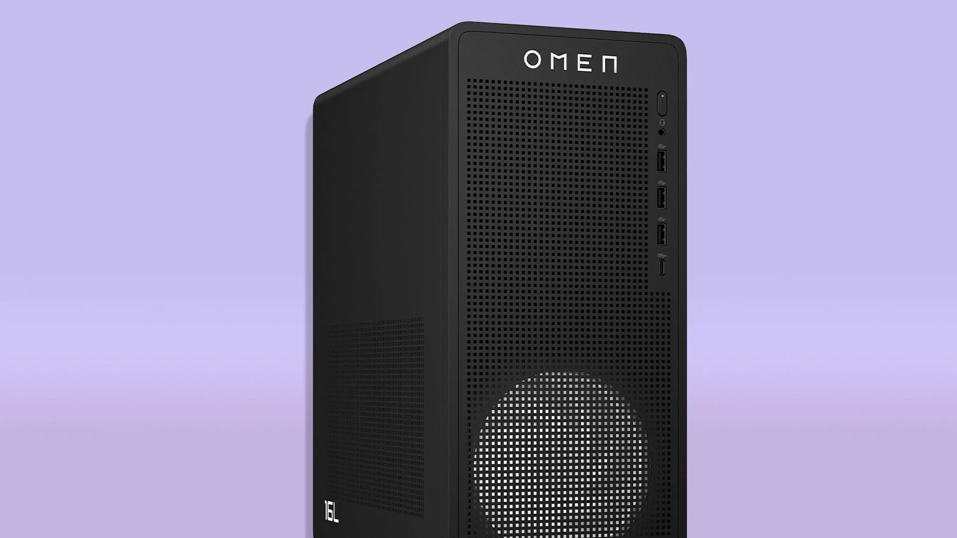 PC gaming HP OMEN 16L với thiết kế nhỏ gọn và mạnh mẽ