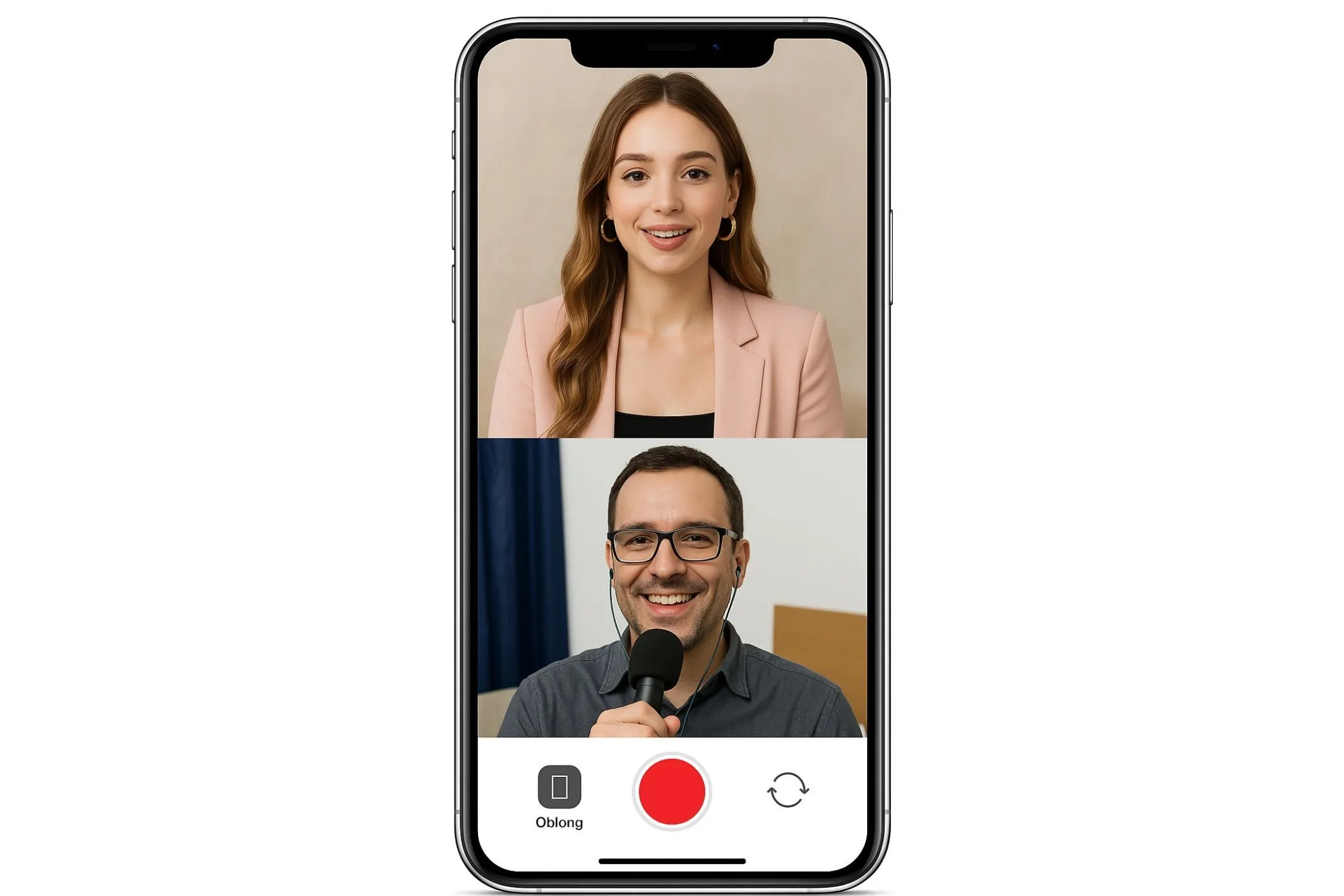Phỏng vấn qua tính năng camera kép
