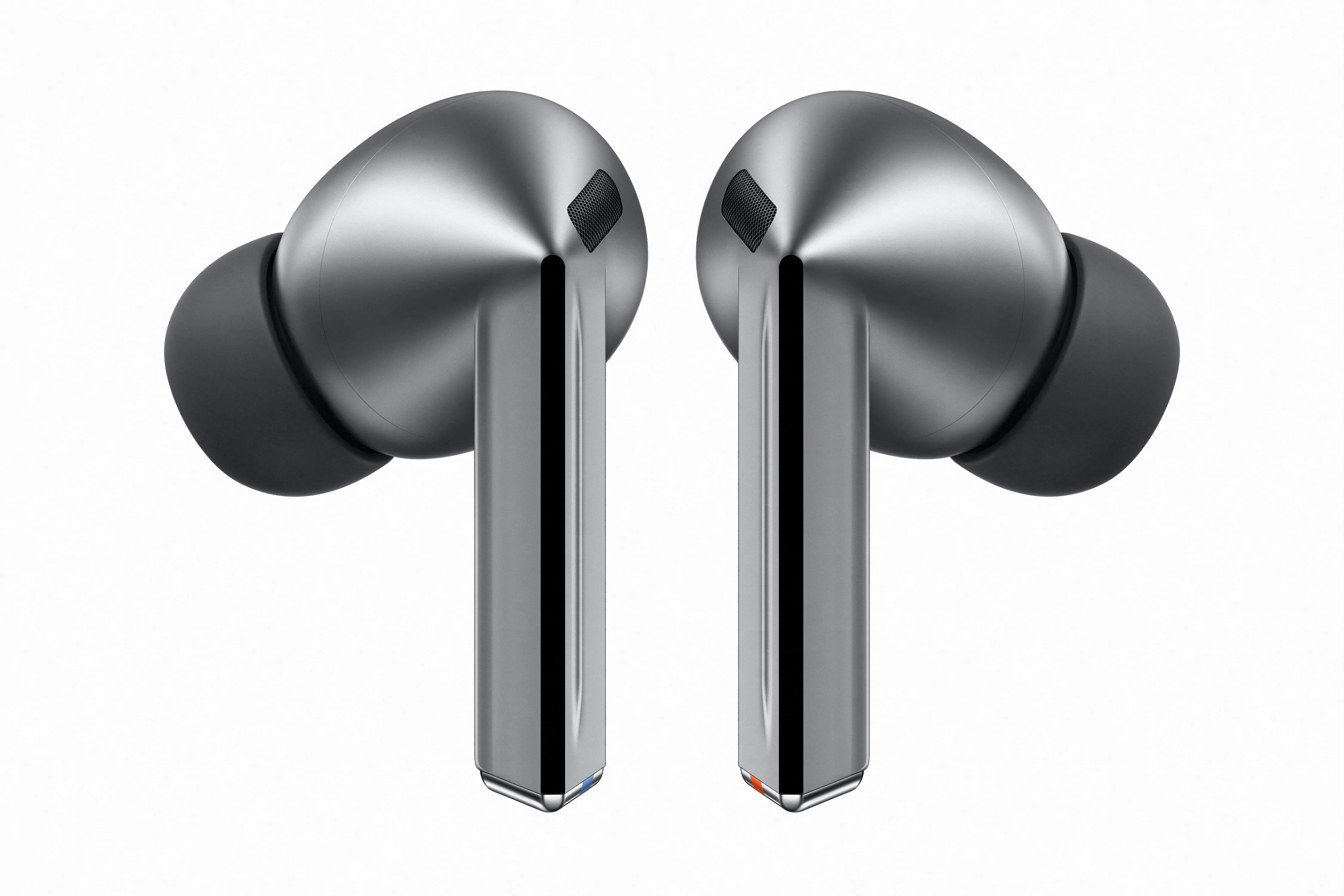 Tai nghe Samsung Galaxy Buds 3 Pro màu trắng với hộp sạc nhỏ gọn