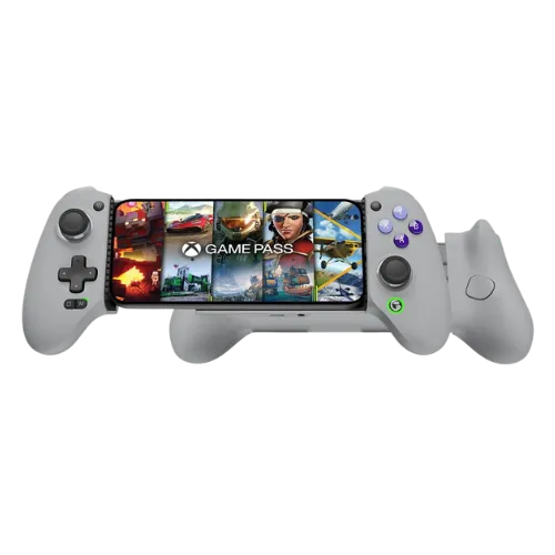 Tay cầm chơi game di động GameSir G8 Galileo màu đen.