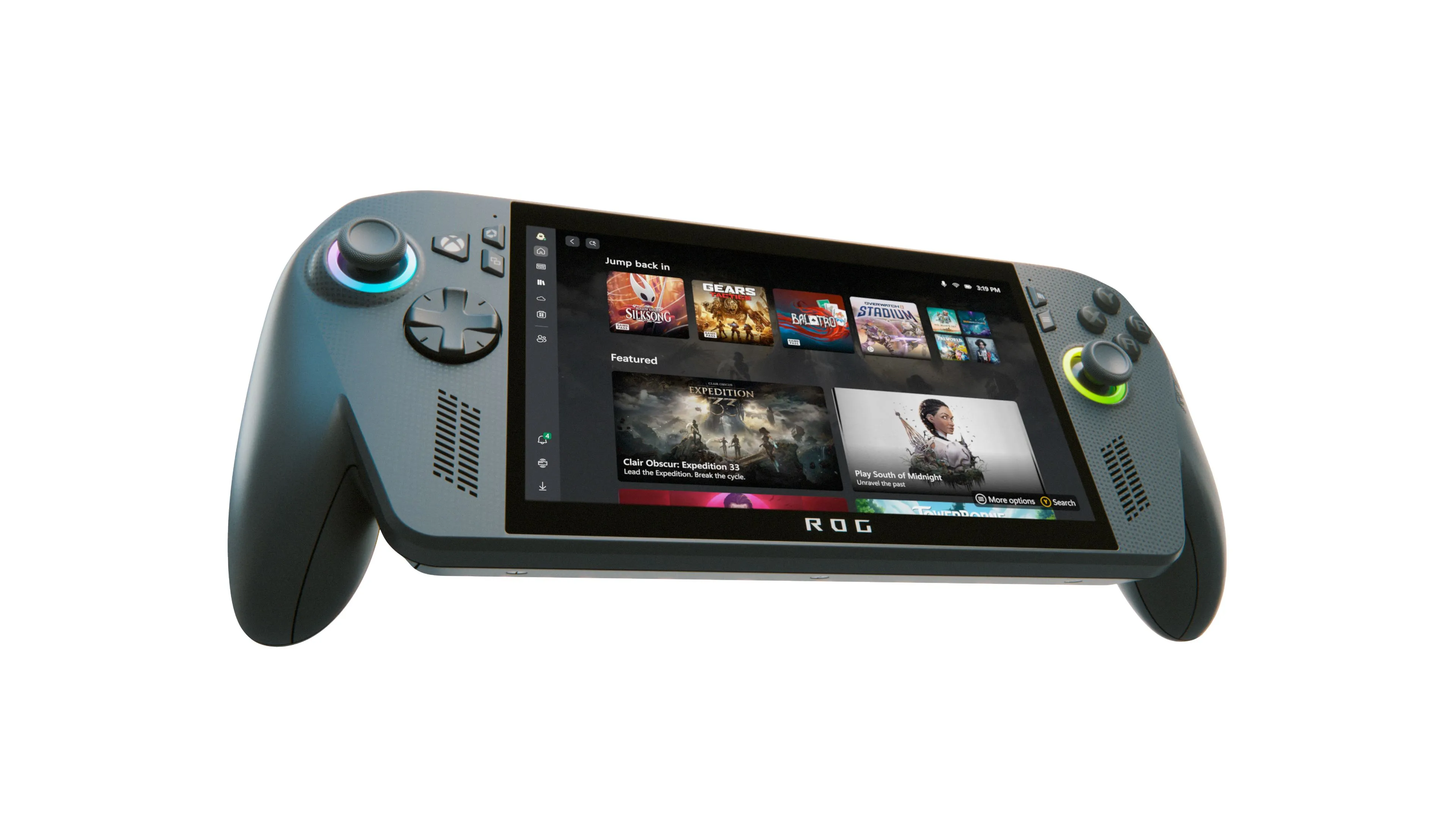 Thiết bị chơi game cầm tay Asus ROG Xbox Ally chạy Windows được tối ưu