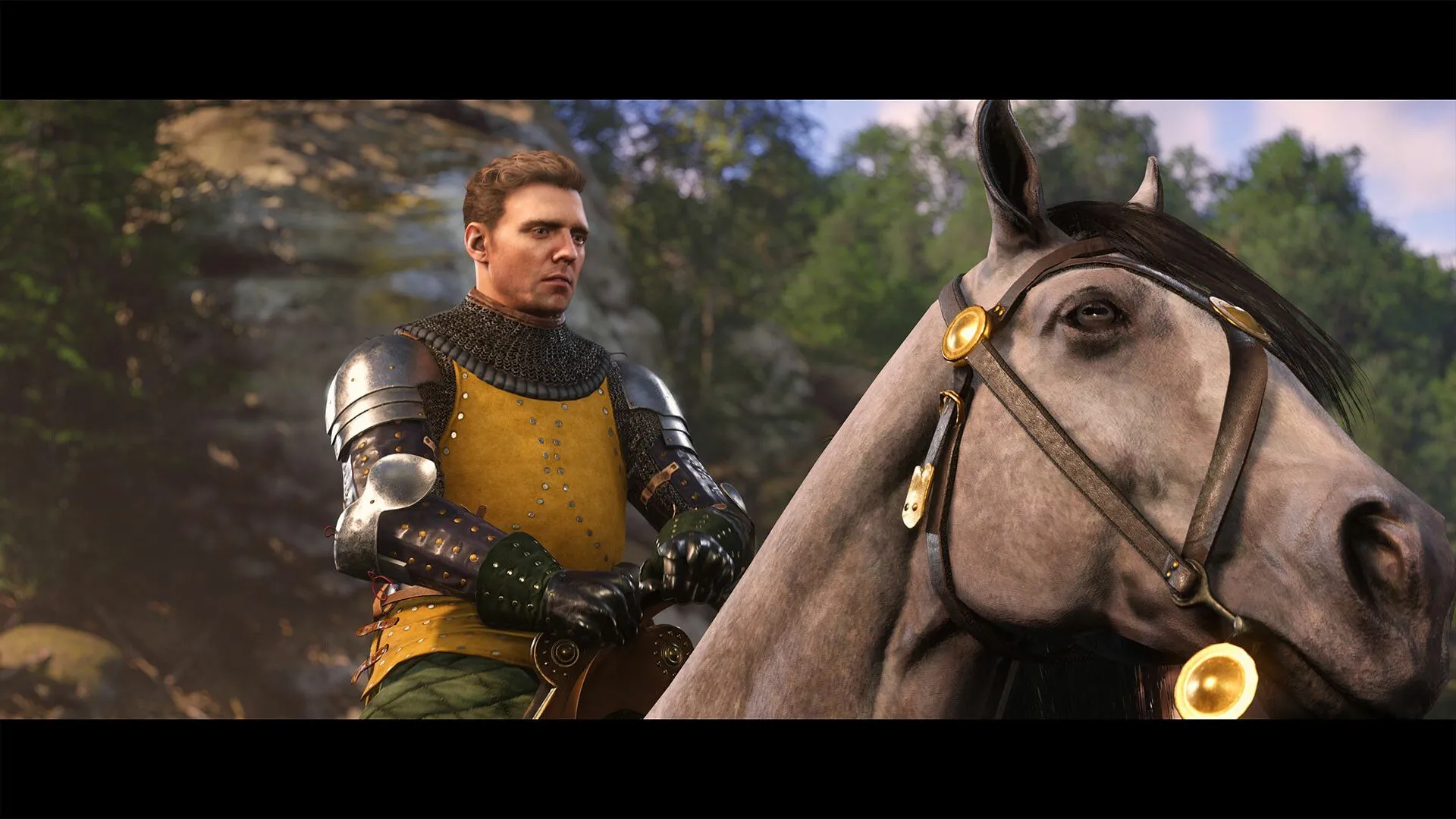Toàn cảnh một lâu đài và khu định cư trong thế giới mở của Kingdom Come Deliverance II.