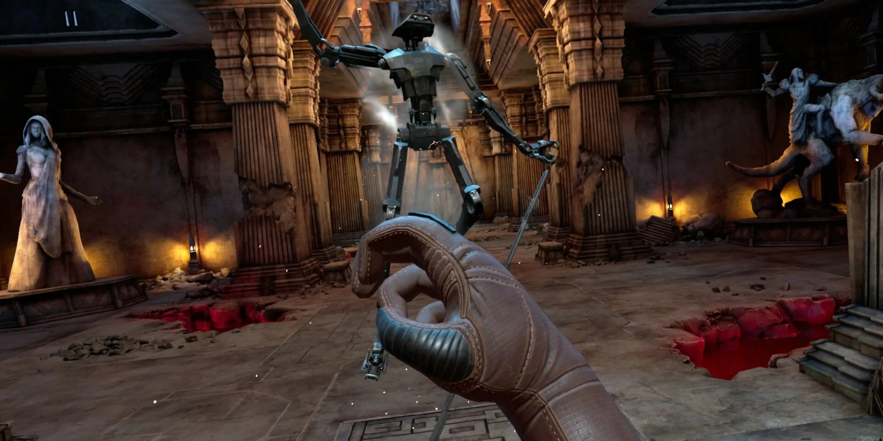 Vader Immortal: Cảnh đối mặt với Darth Vader.