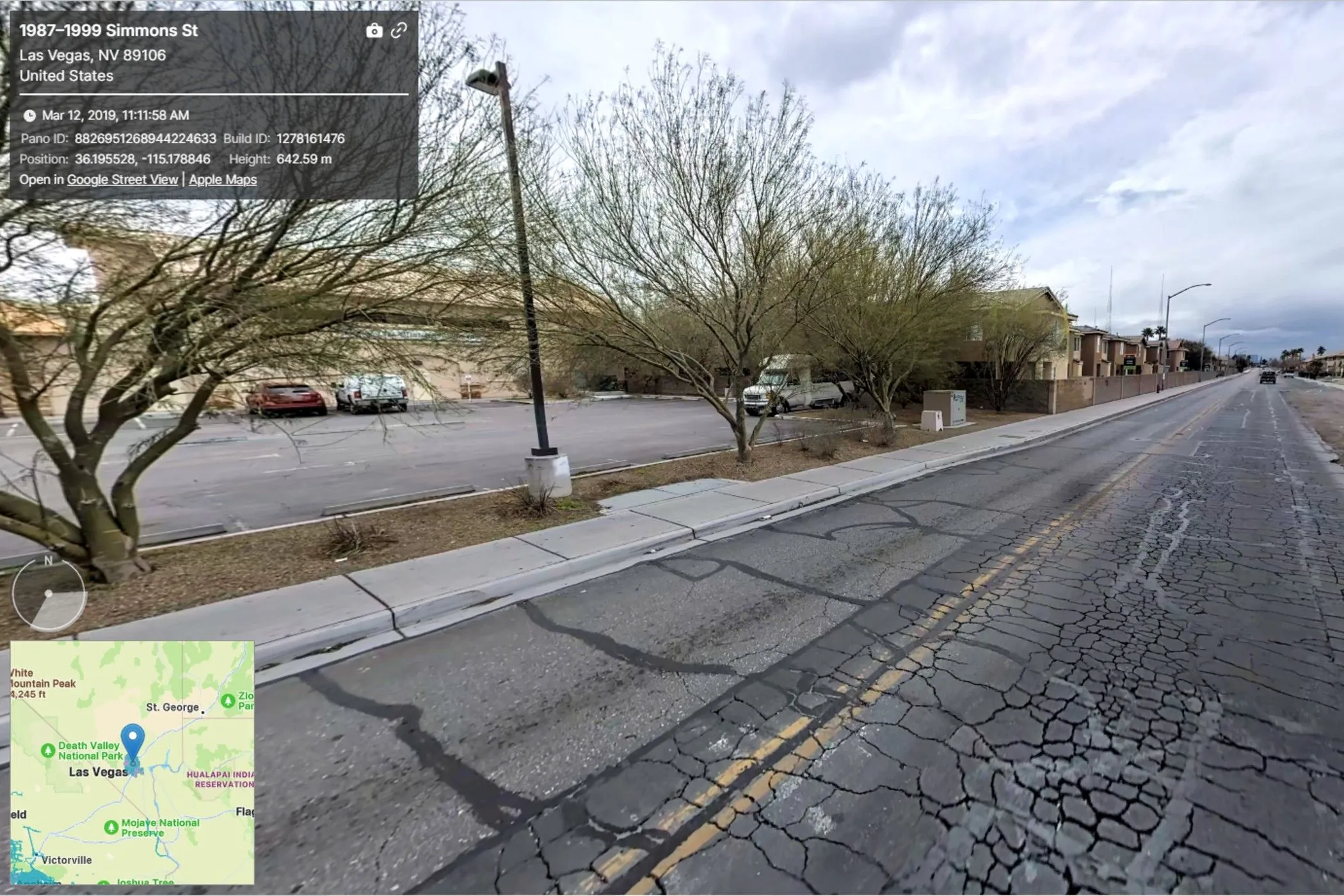 Xem cận cảnh Las Vegas trên Apple Maps web với tính năng Look Around